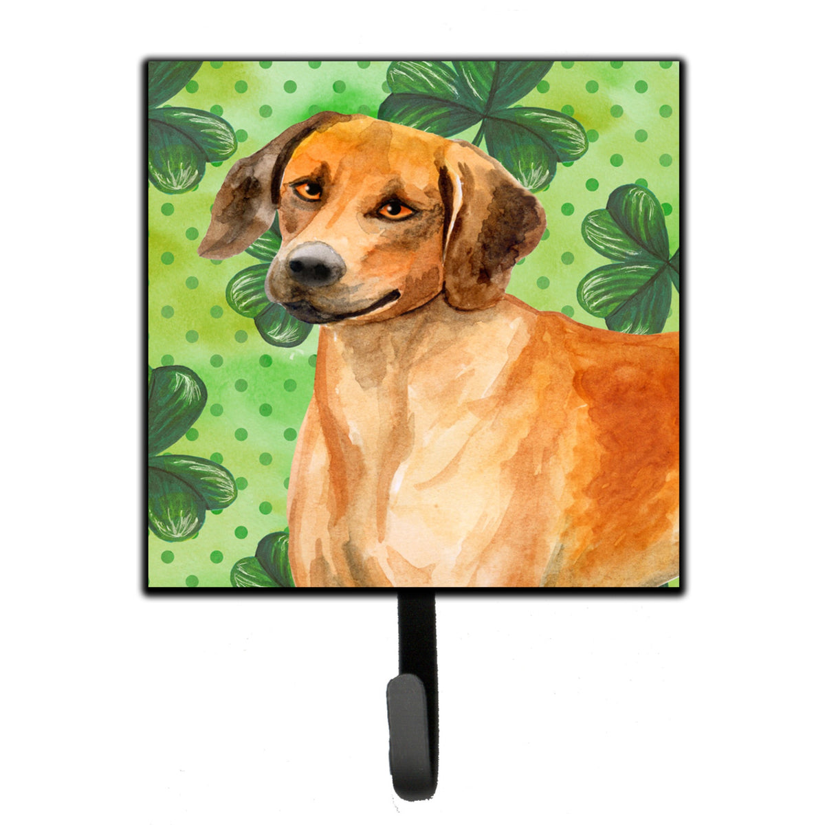 Caroline'S Treasures Rhodesian Ridgeback St Patrick'S Wall Hook, Small, Multicolor
