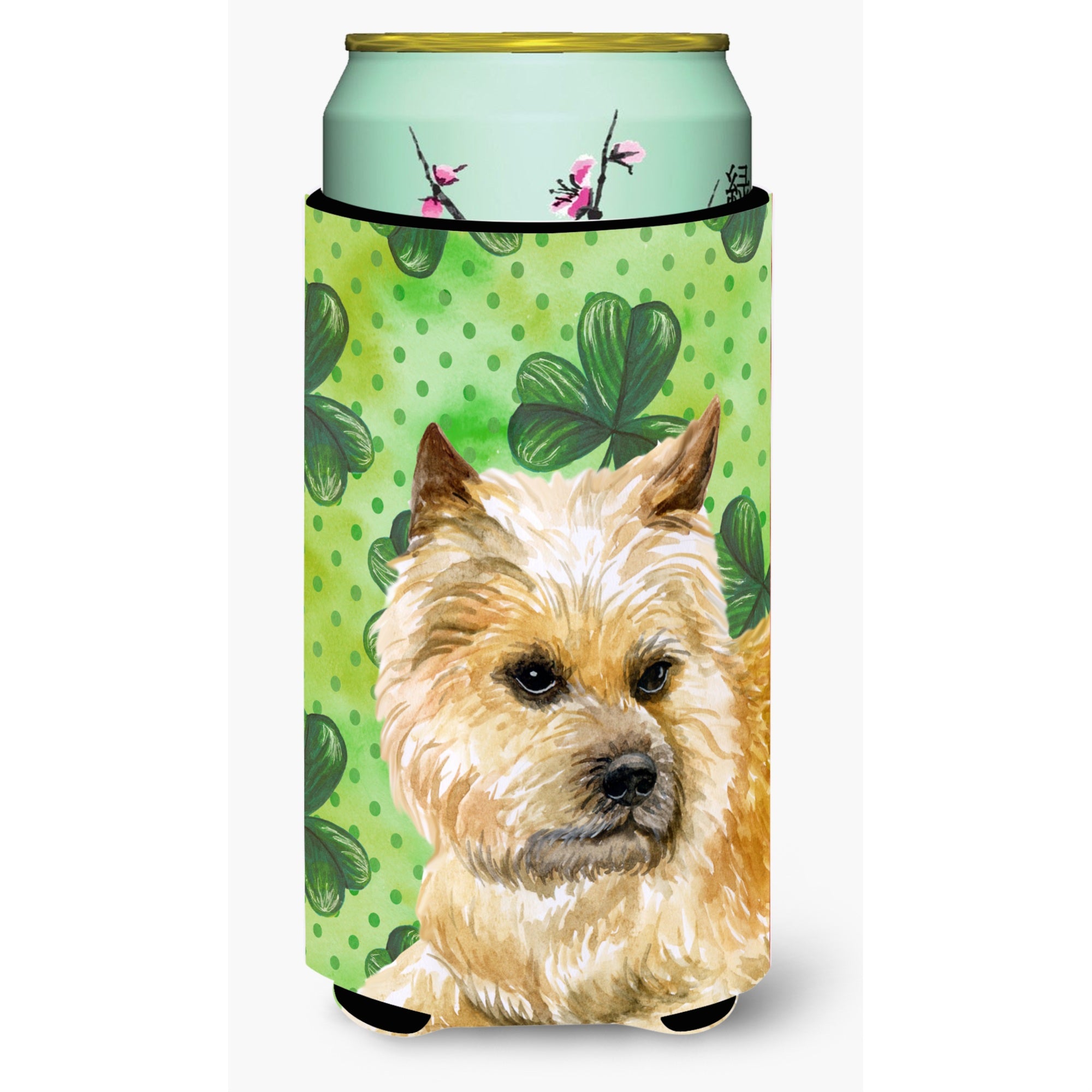 Caroline'S Treasures Cairn Terrier St Patrick'S Decorative Can Hugger, Tall Boy, Multicolor