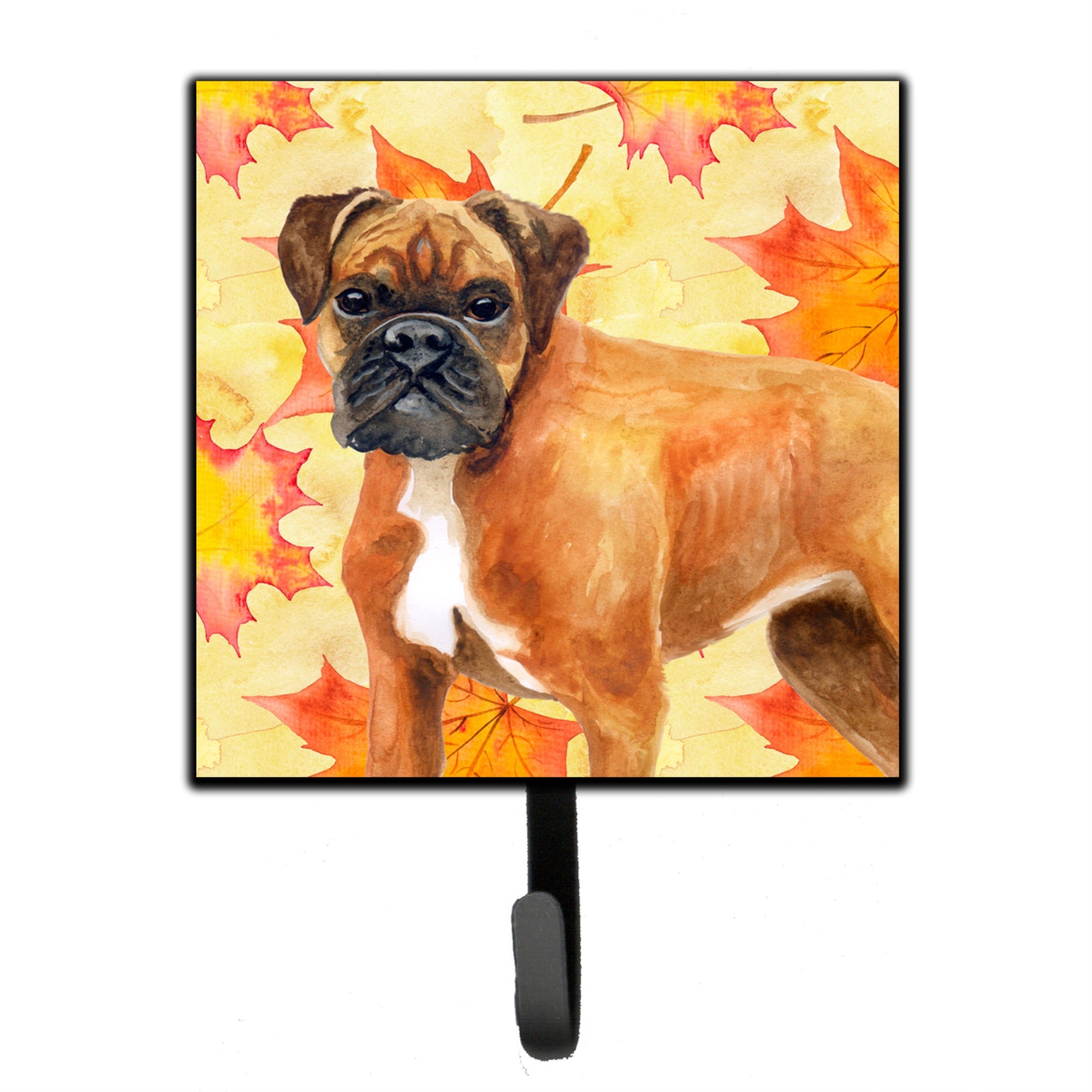 Caroline'S Treasures German Boxer Fall Wall Hook, Small, Multicolor
