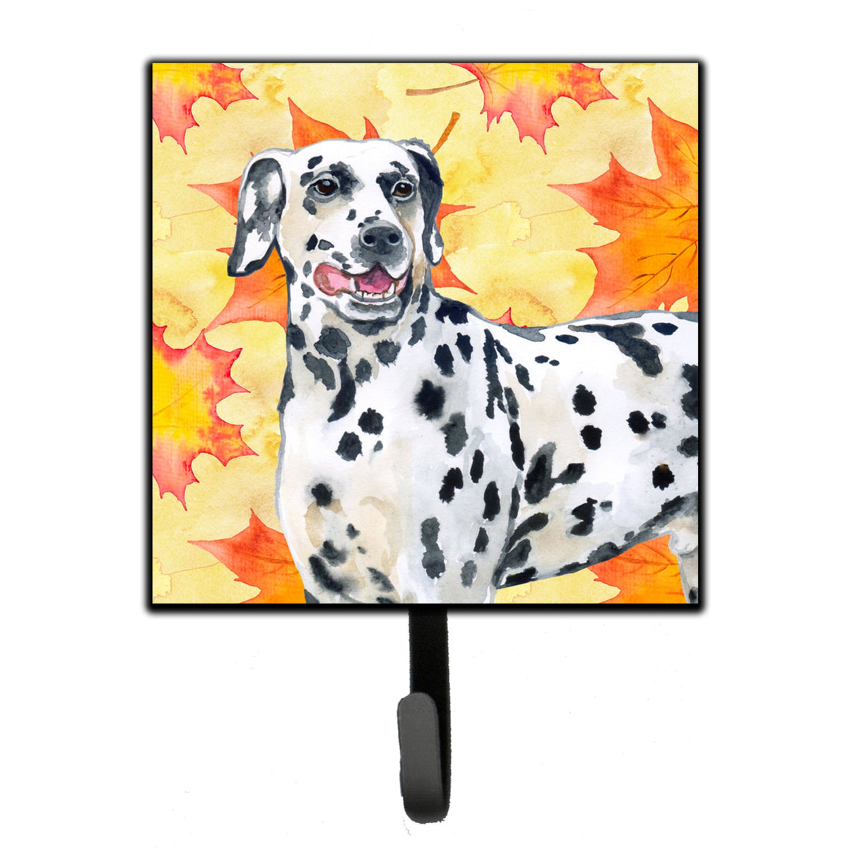 Caroline'S Treasures Dalmatian Fall Wall Hook, Small, Multicolor