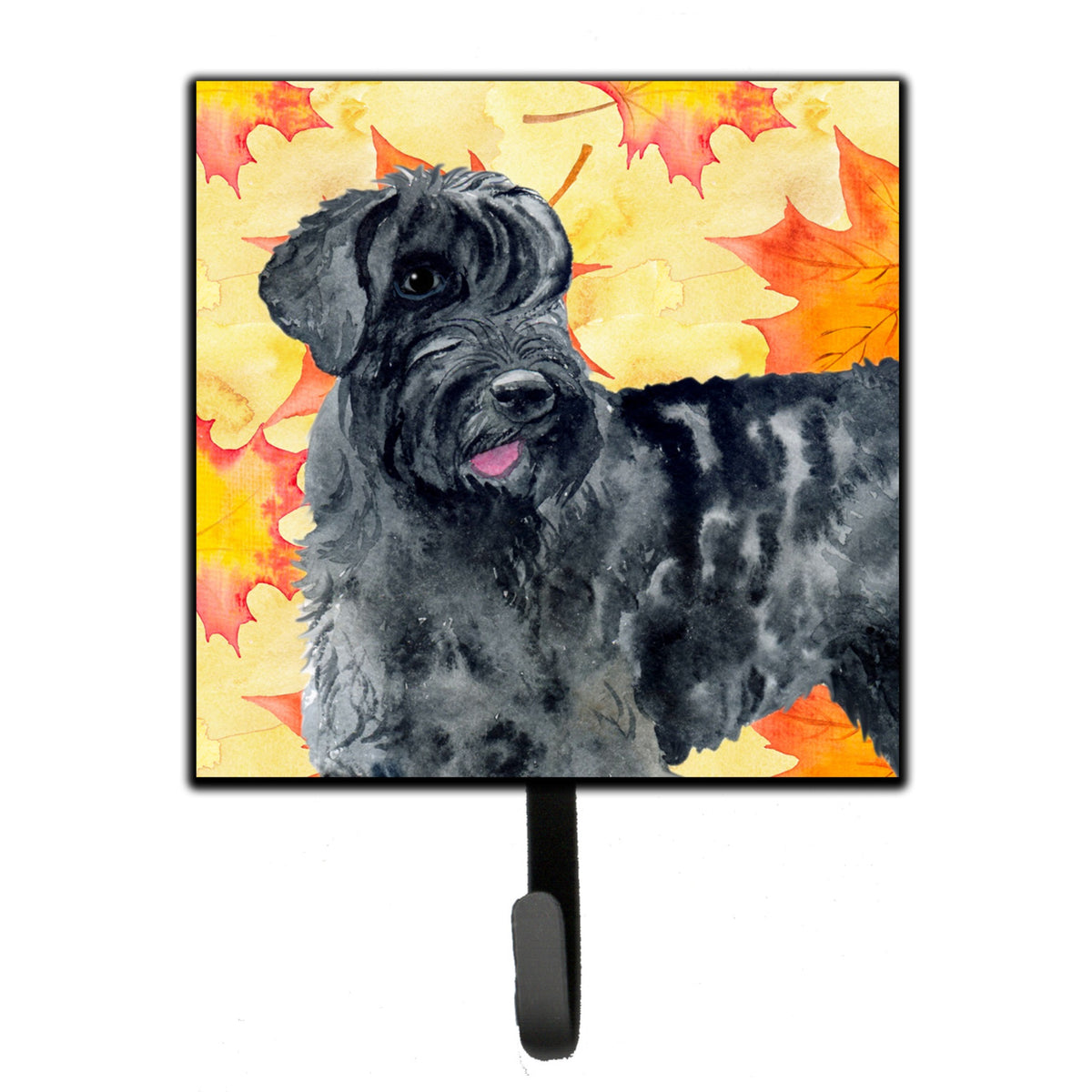 Caroline'S Treasures Giant Schnauzer Fall Wall Hook, Small, Multicolor