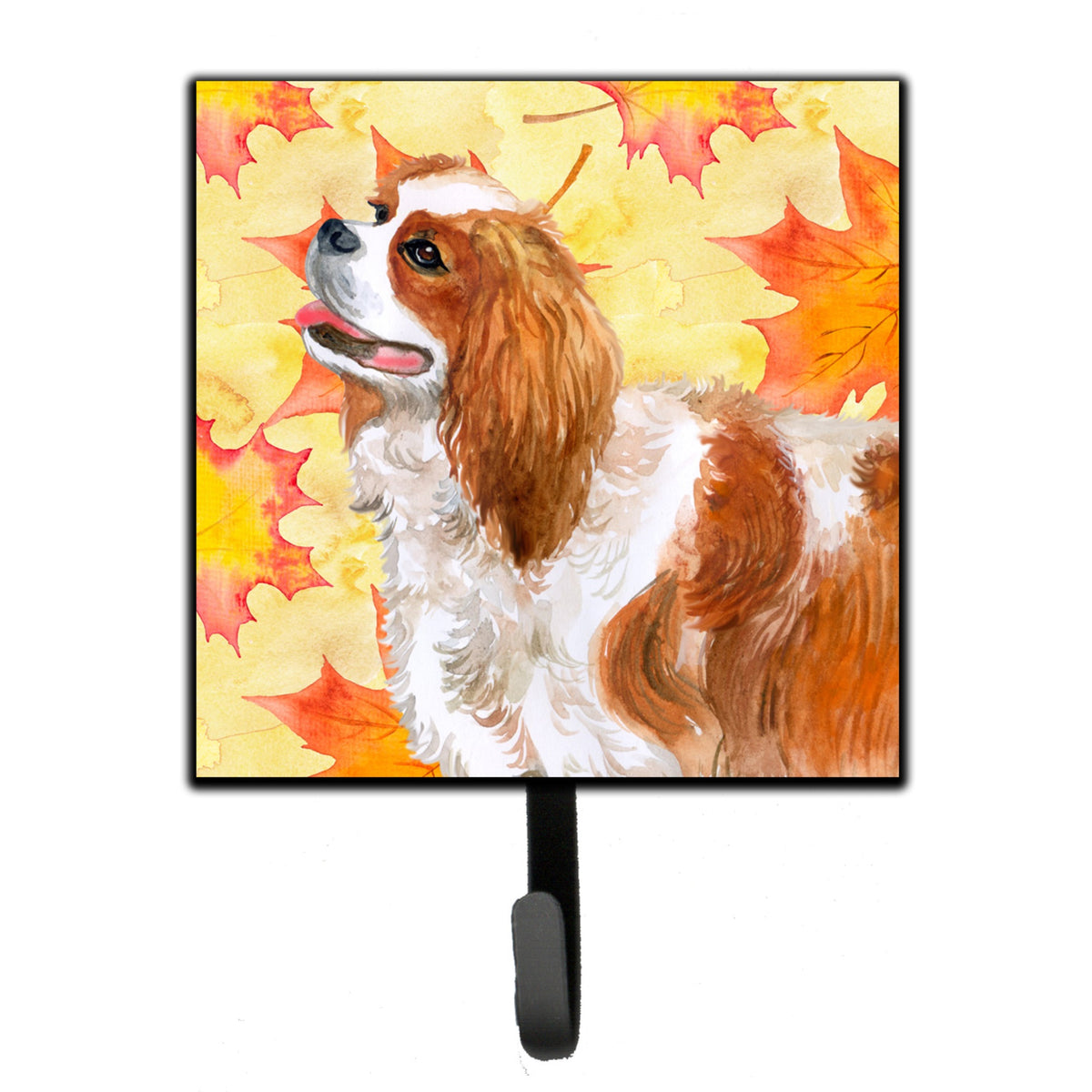 Caroline'S Treasures Cavalier Spaniel Fall Wall Hook, Small, Multicolor