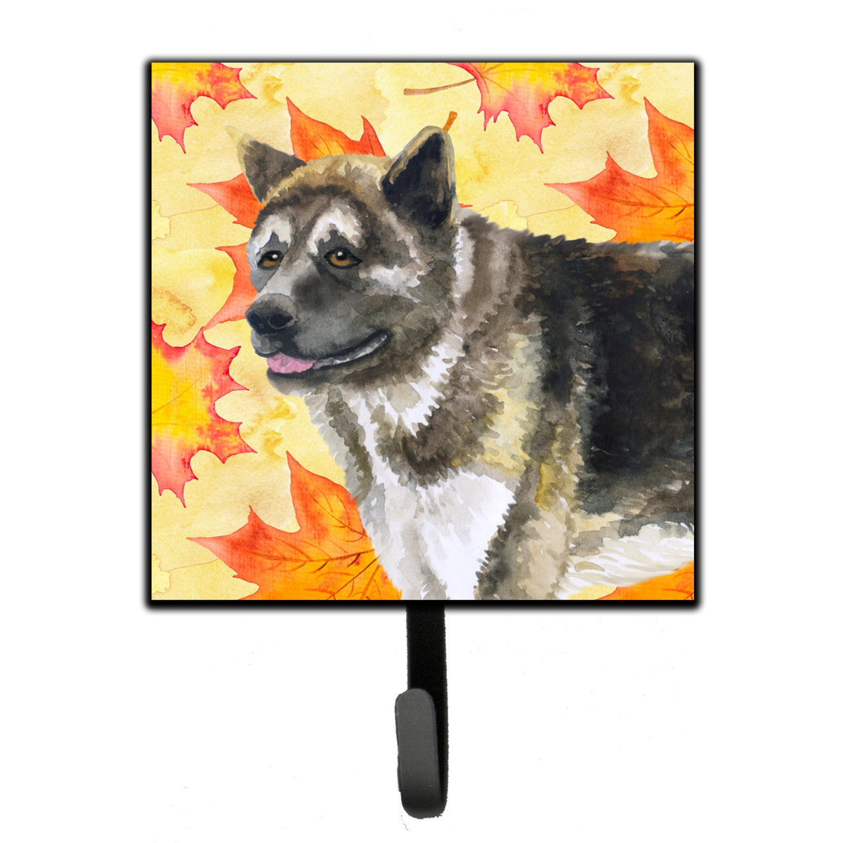 Caroline'S Treasures American Akita Fall Wall Hook, Small, Multicolor