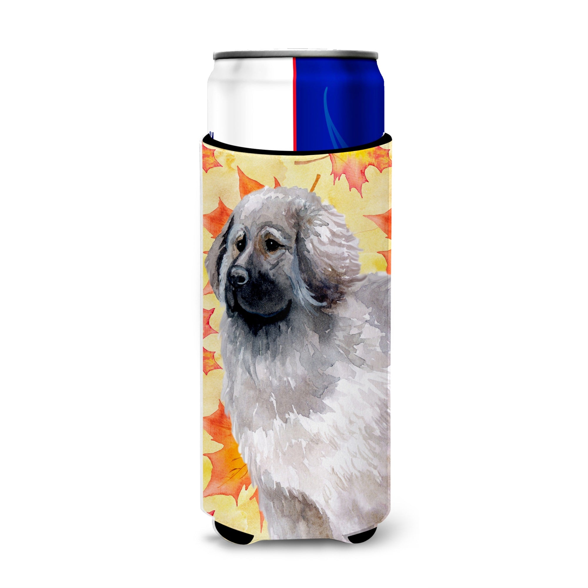 Caroline'S Treasures Moscow Watchdog Fall Decorative Can Hugger, Slim, Multicolor