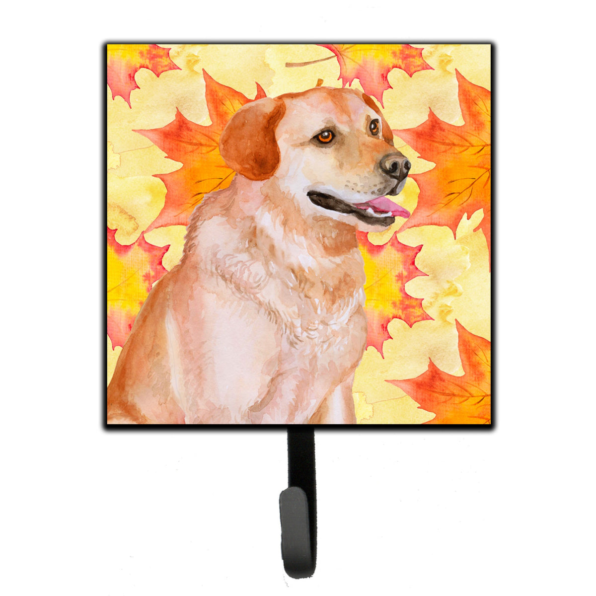 Caroline'S Treasures Labrador Retriever Fall Wall Hook, Small, Multicolor