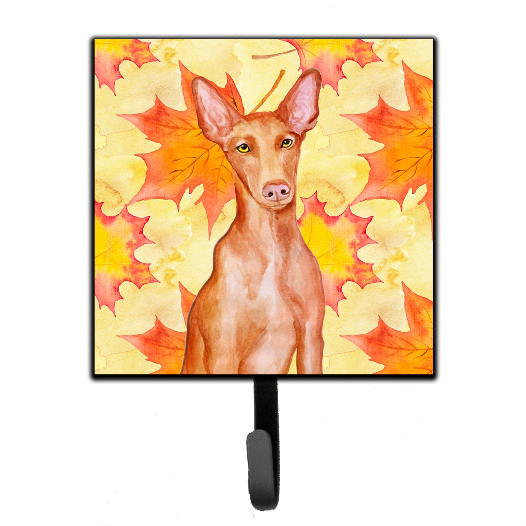 Caroline'S Treasures Pharaoh Hound Fall Wall Hook, Small, Multicolor