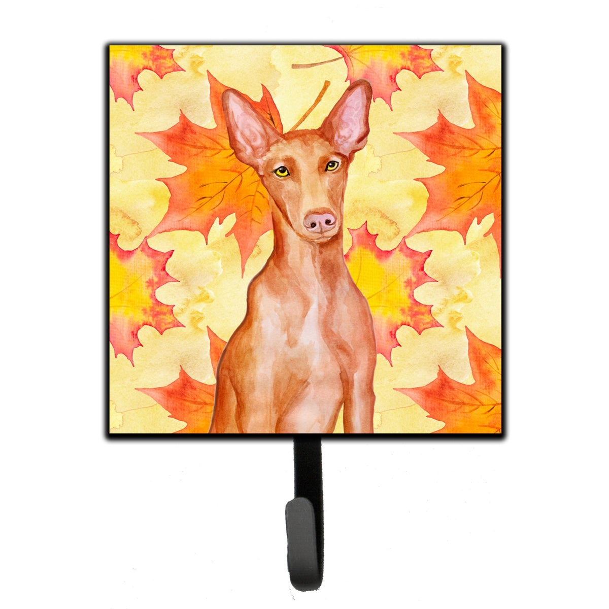 Caroline'S Treasures Pharaoh Hound Fall Wall Hook, Small, Multicolor