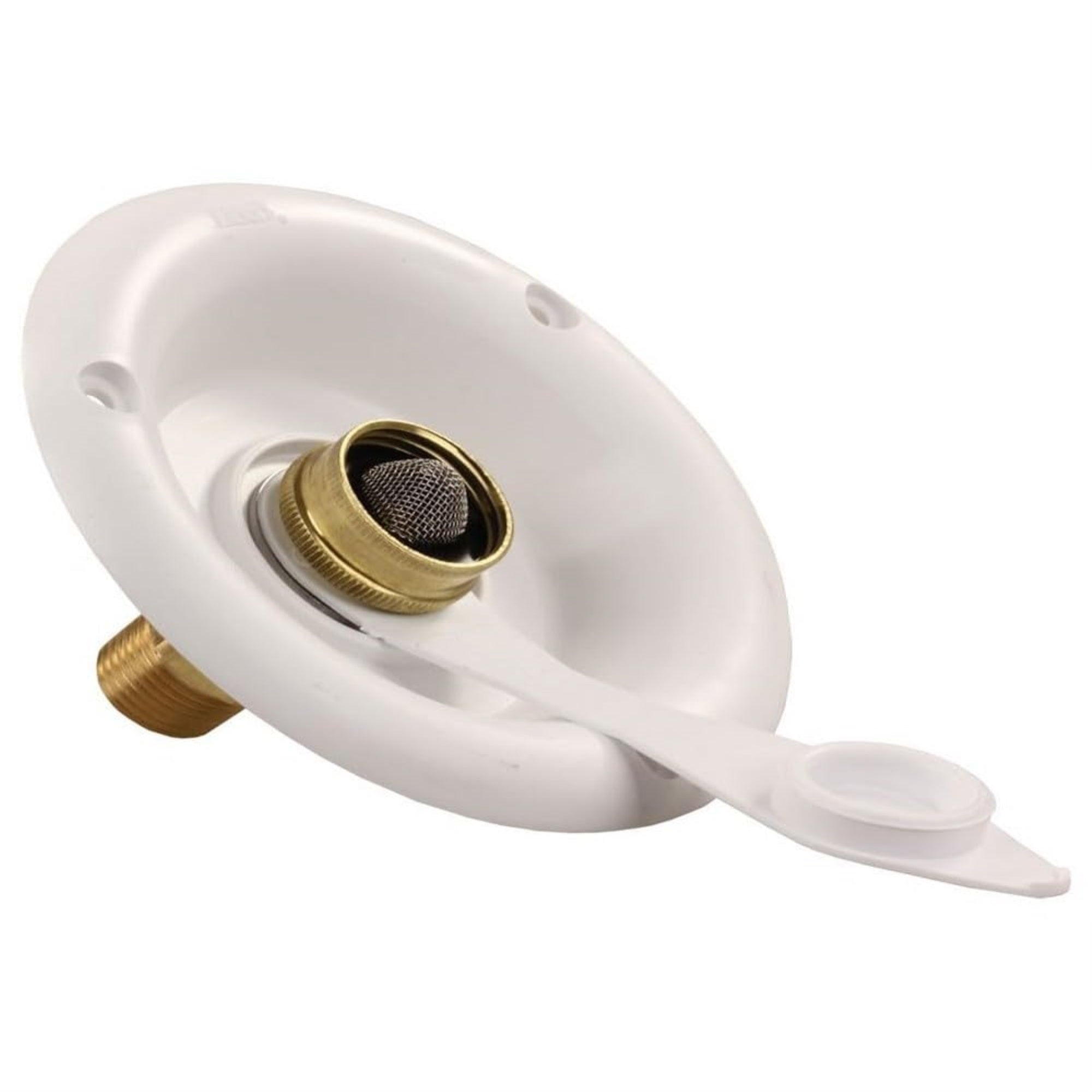 B&B Molders 94218 City Water Dish With Brass Cv