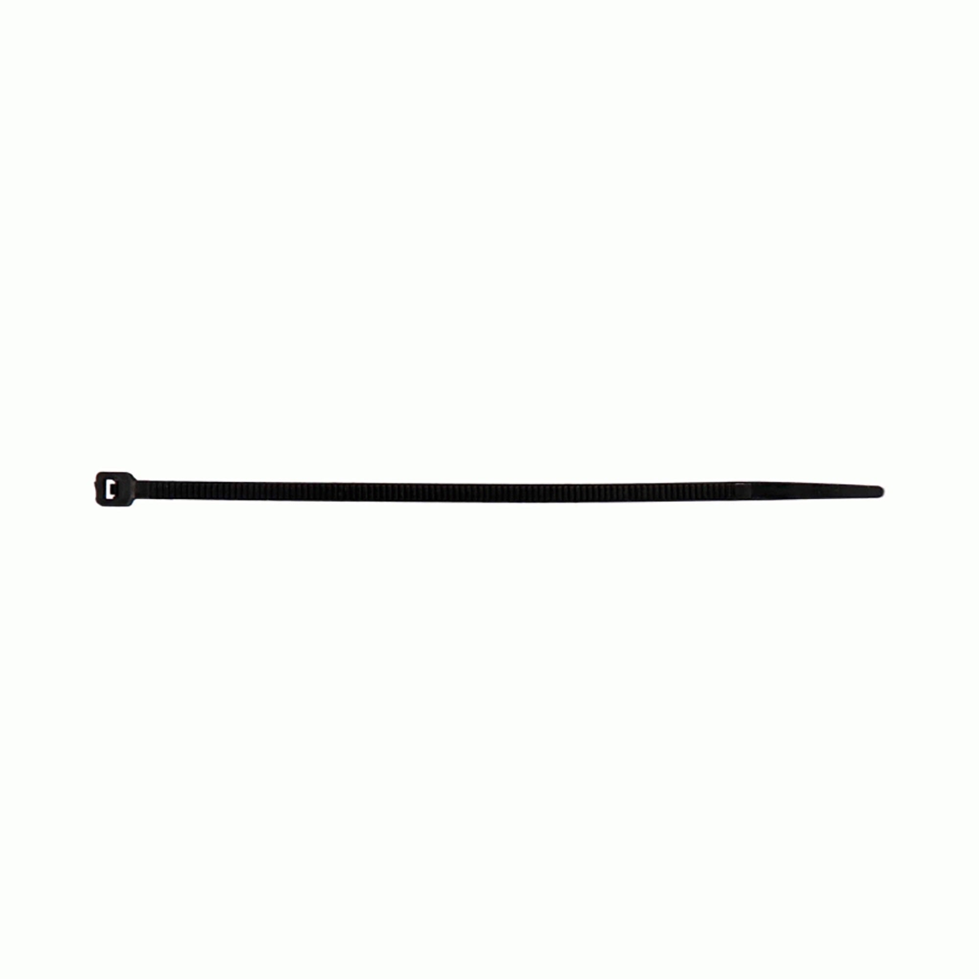 4 Inch Black Cable Tie 1000 Pack