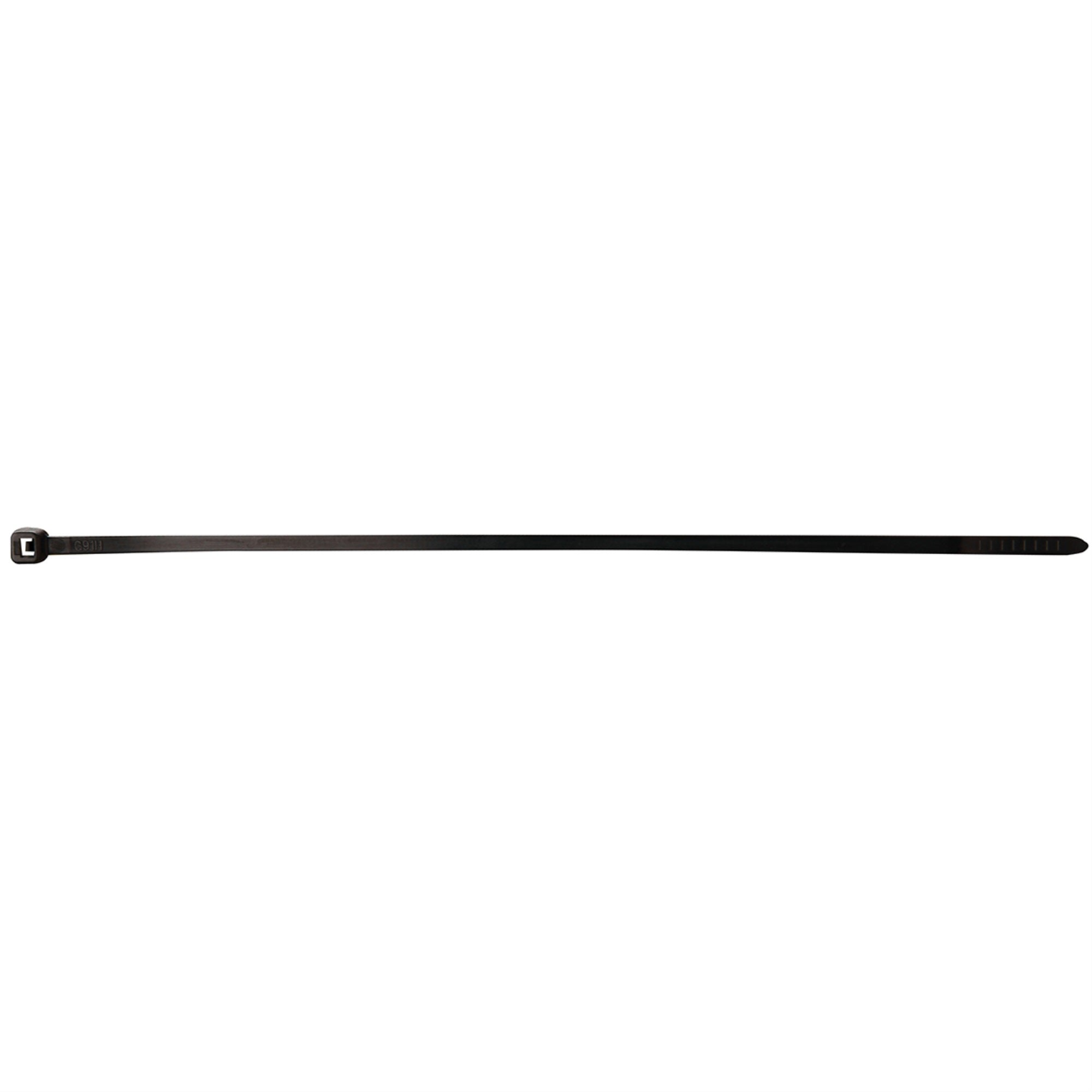 Cable Tie  8 .In  Thin Black  100Pk  18L
