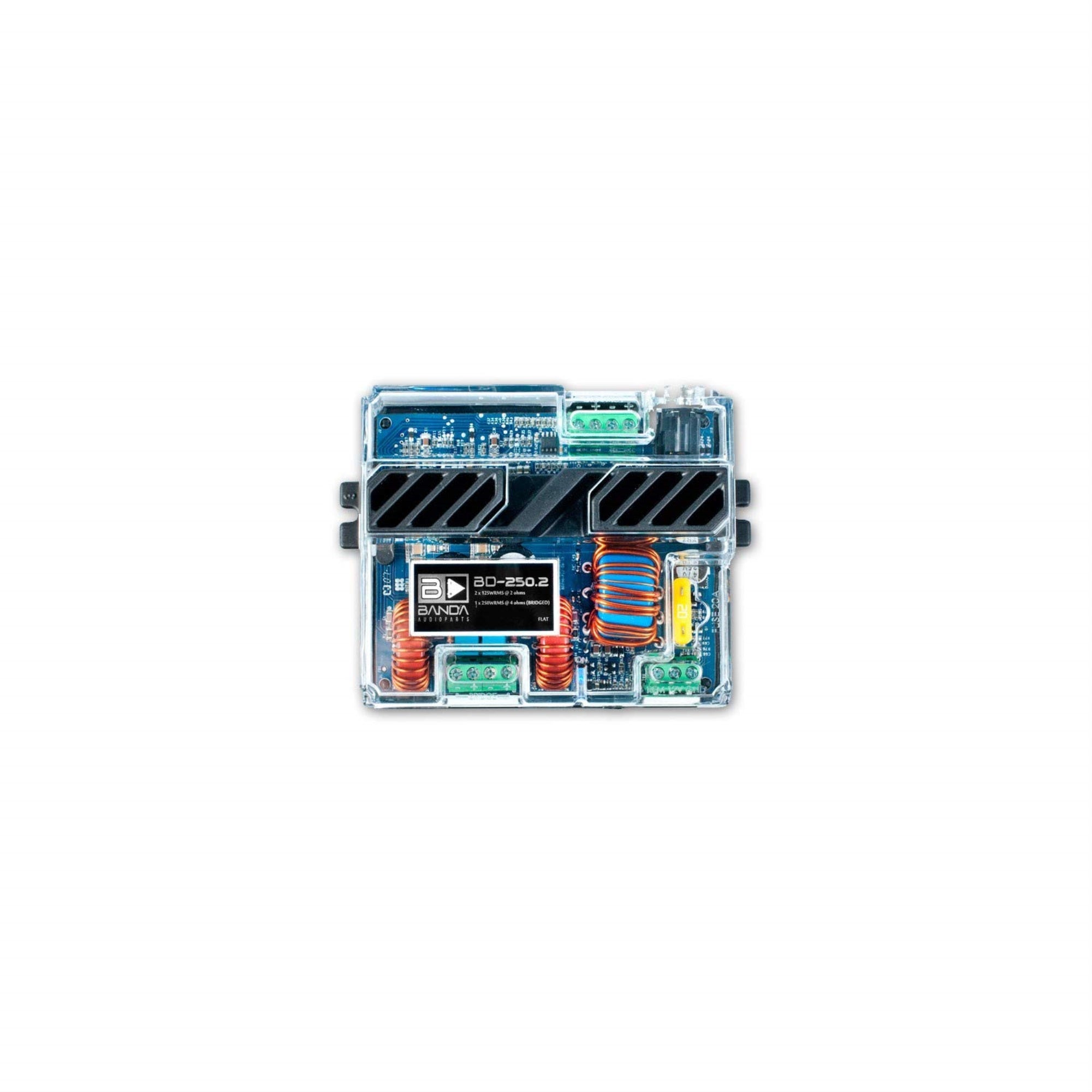 Bd 250.2 Two Channel 125 Watts Max @ 2 Ohm Car Audio Amplifier
