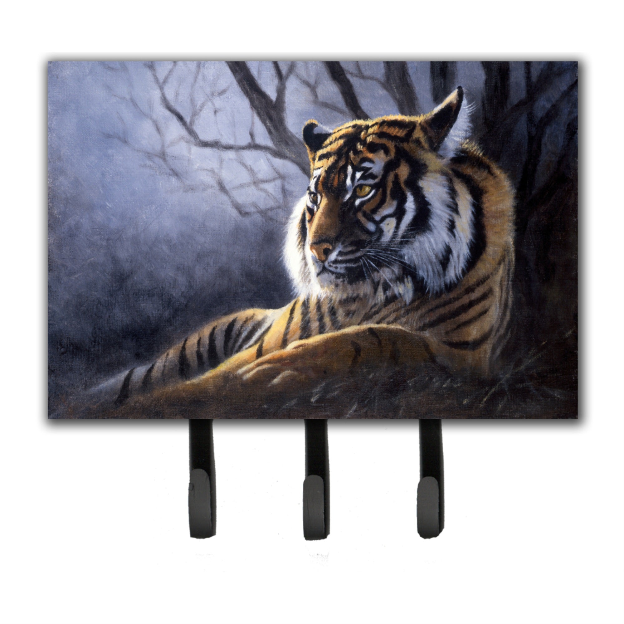 Caroline'S Treasures Bengal Tiger By Daphne Baxter Leash Or Key Holder Bdba0251Th68, Triple, Multicolor