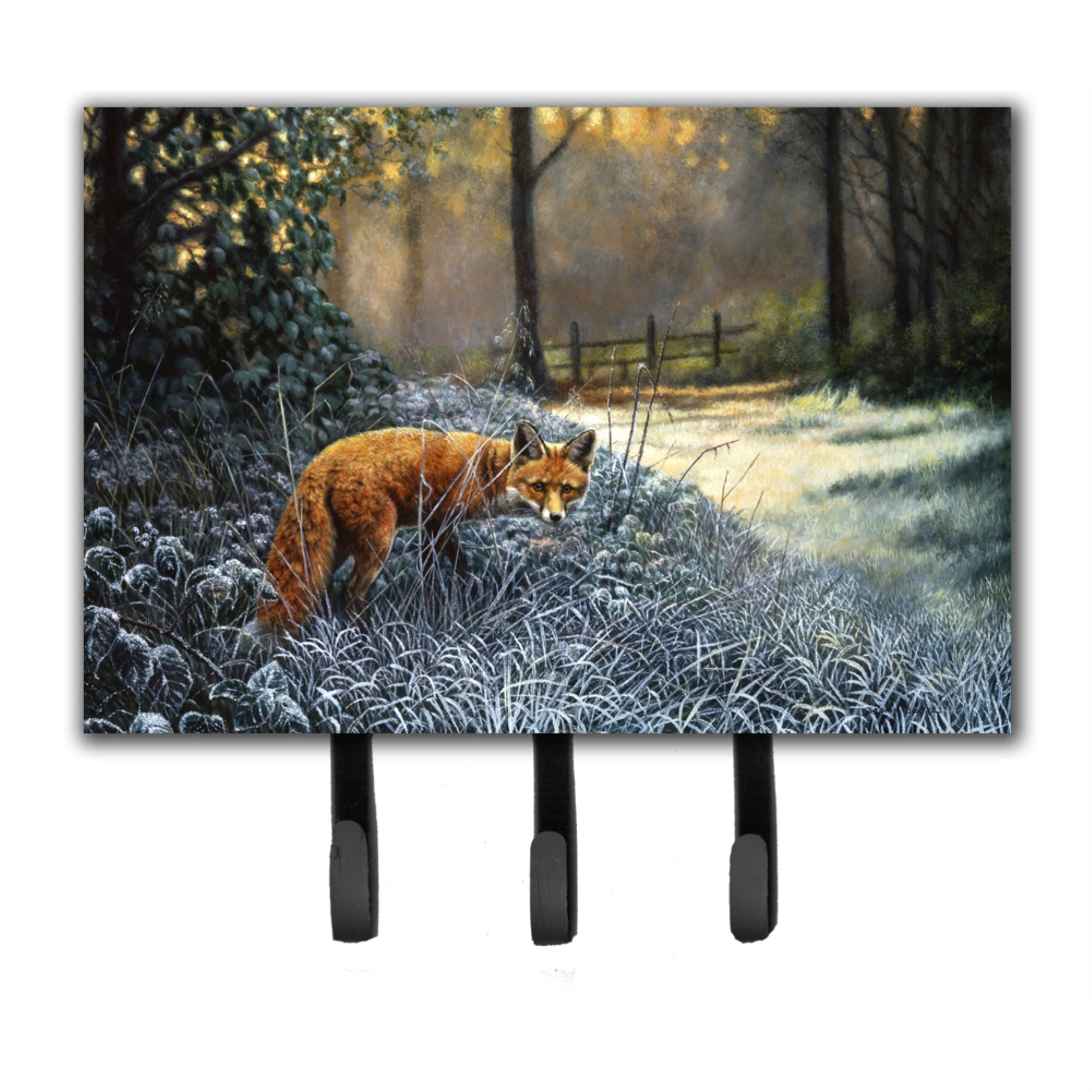 Caroline'S Treasures Fox On The Hunt Leash Or Key Holder Bdba0347Th68, Triple