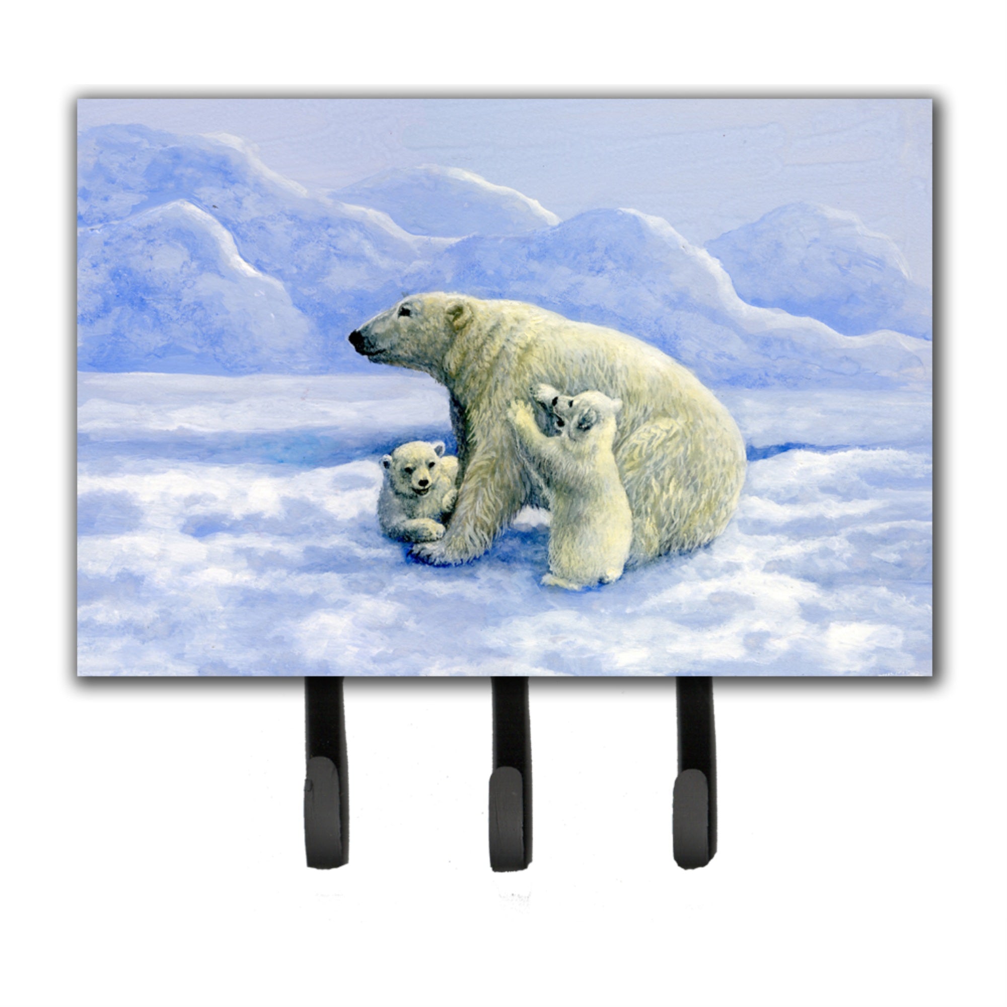 Caroline'S Treasures Polar Bears By Daphne Baxter Leash Or Key Holder Bdba0428Th68, Triple