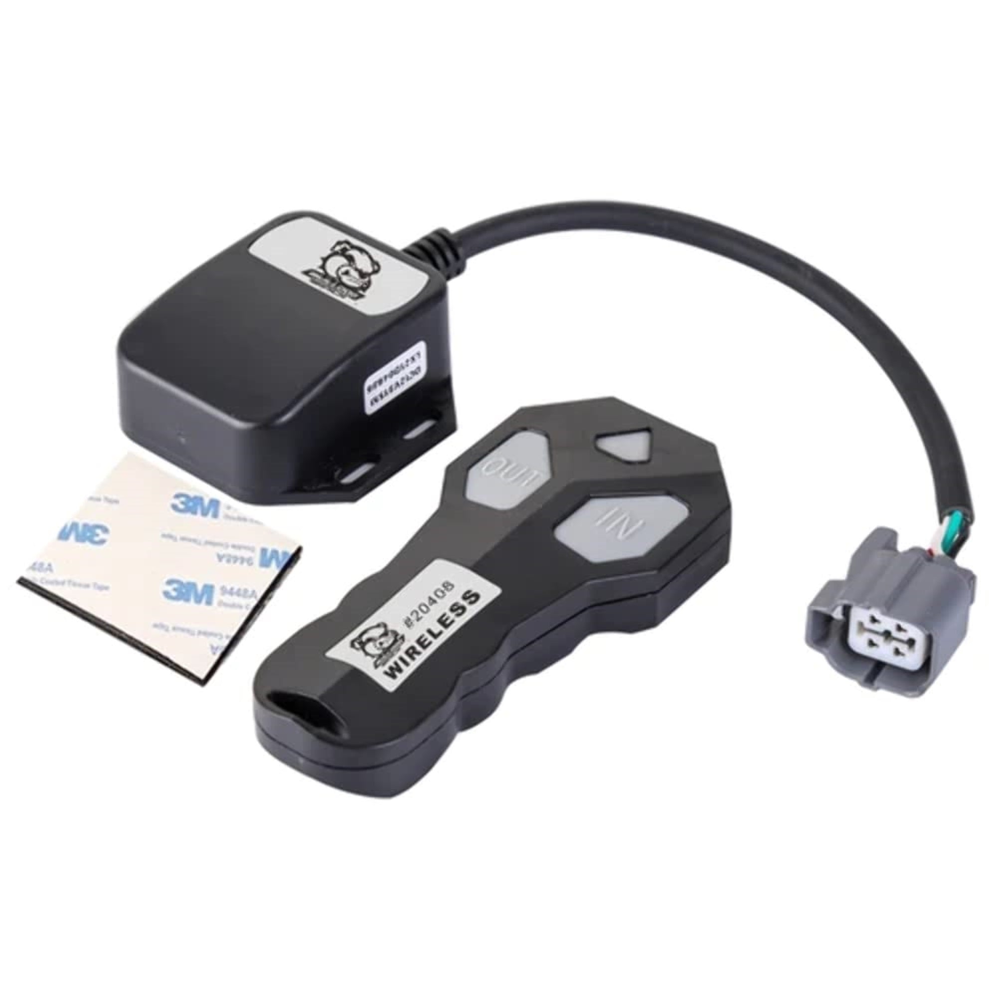 Bulldog Winch 20408: Wireless Controller Rev3 , Black