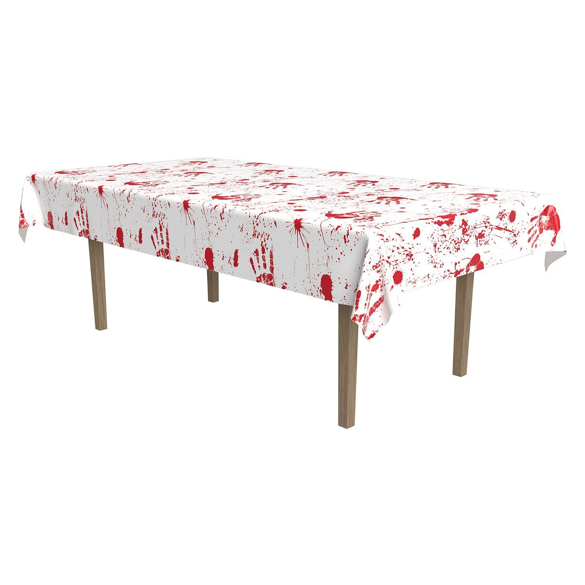 Bloody Handprints Tablecover (Pack Of 12)