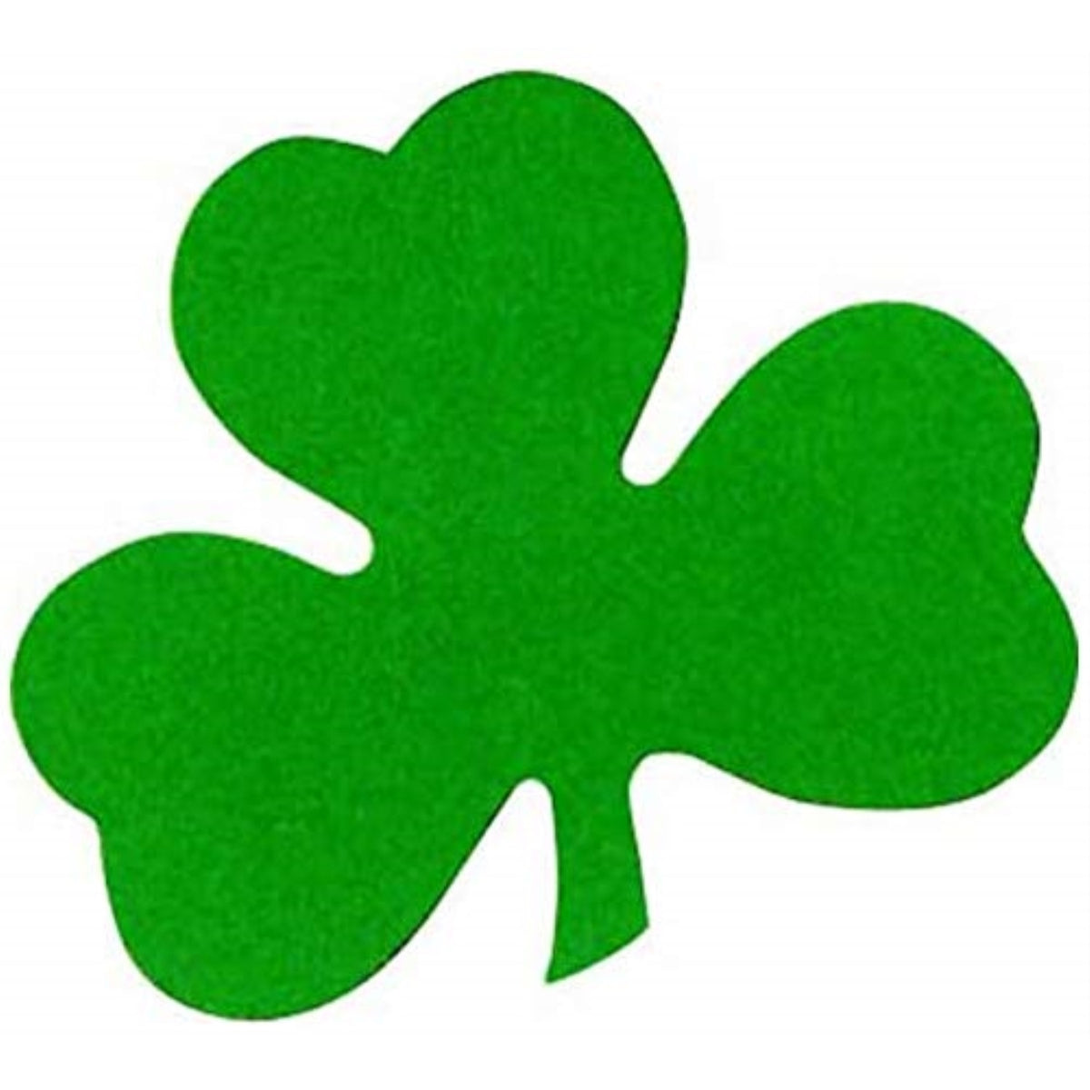 Printed Shamrock Cutout (Pack Of 144)