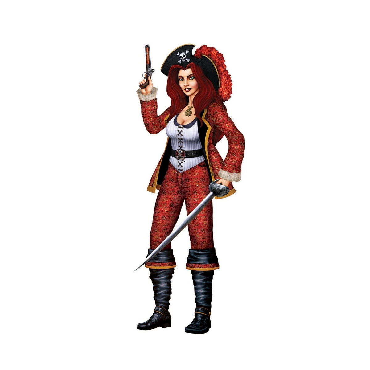 Jointed Bonny Buccaneer (Pack Of 12)
