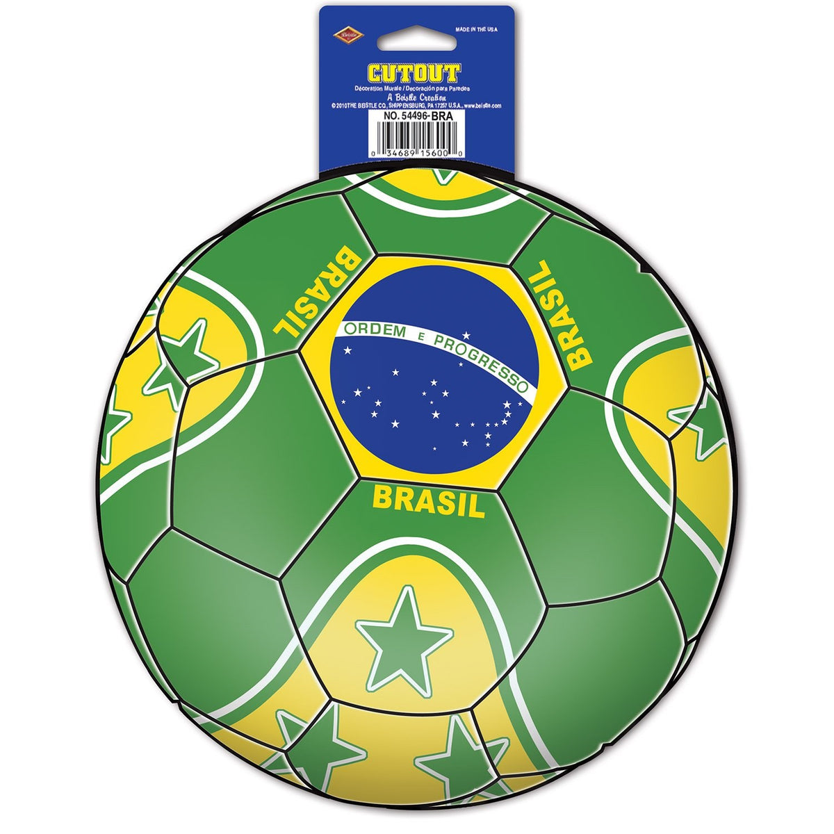 Cutout - Brasil (Pack Of 12)