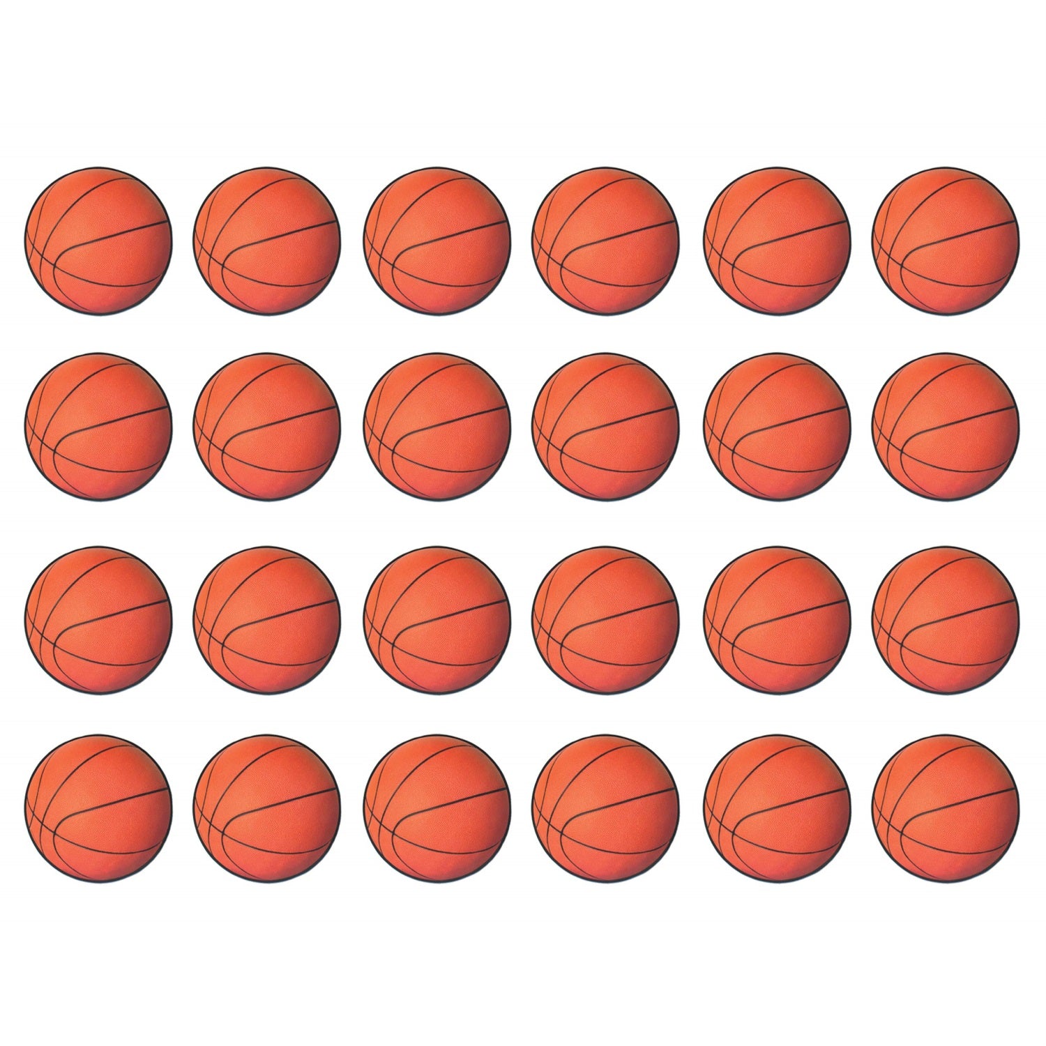 Basketball Cutout (Pack Of 24)