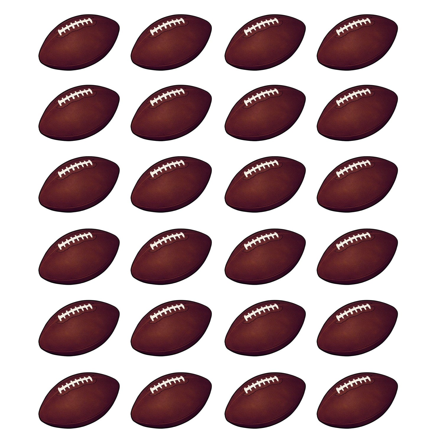 Football Cutout (Pack Of 24)
