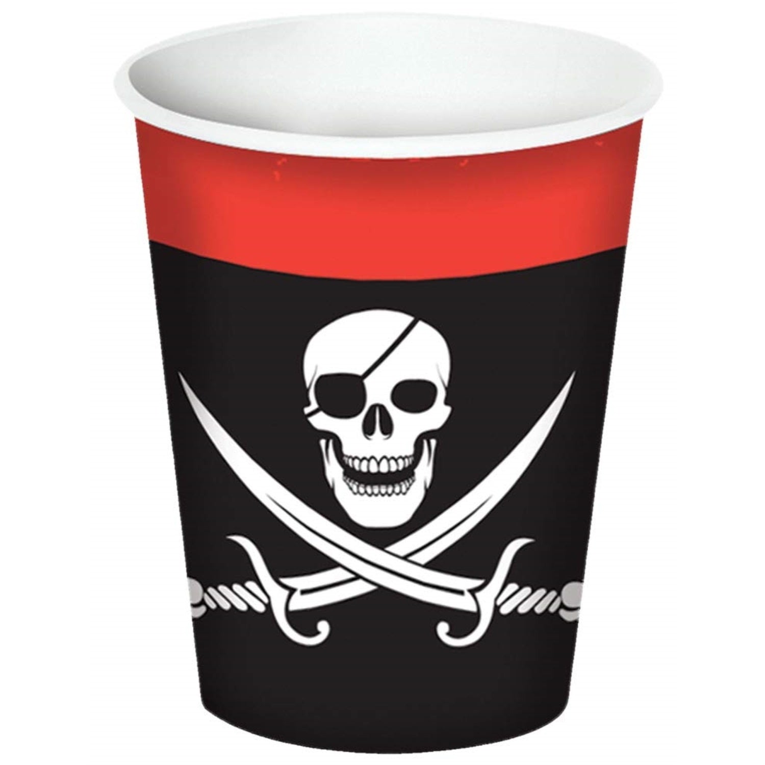 Pirate Beverage Cups (Pack Of 12)