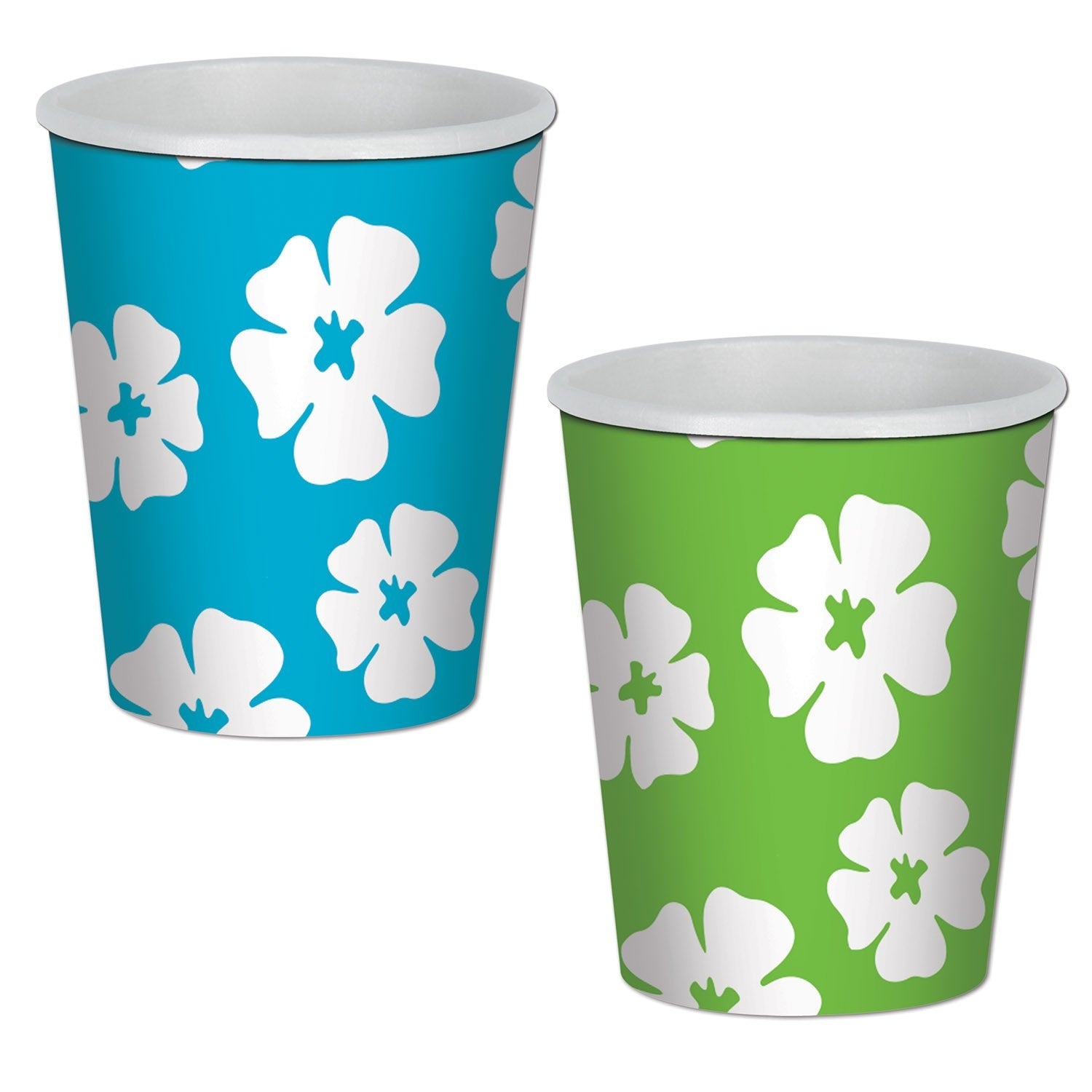 Hibiscus Beverage Cups (Pack Of 12)