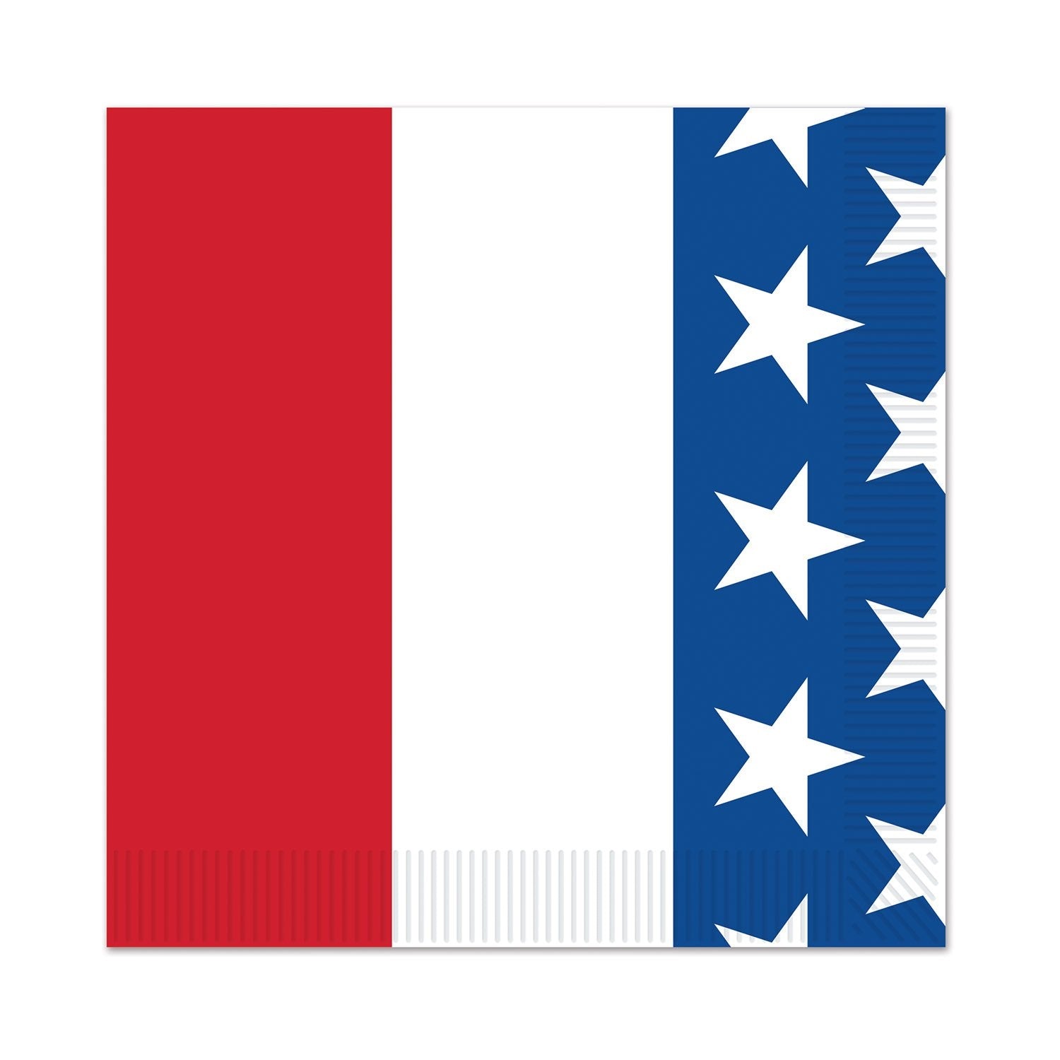 Patriotic Beverage Napkins (Pack Of 12)