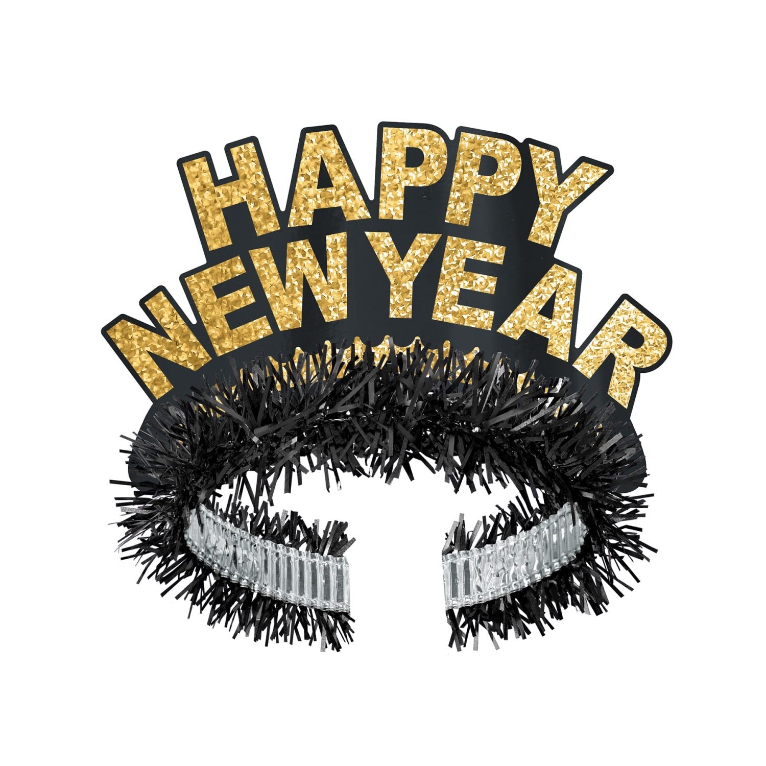 Black & Gold Hny Regal Tiara (Pack Of 50)