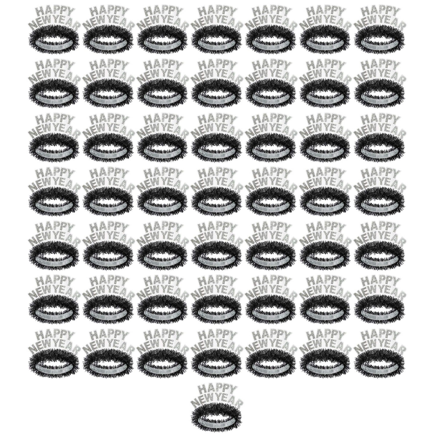 Black & White Legacy Tiara (Pack Of 50)