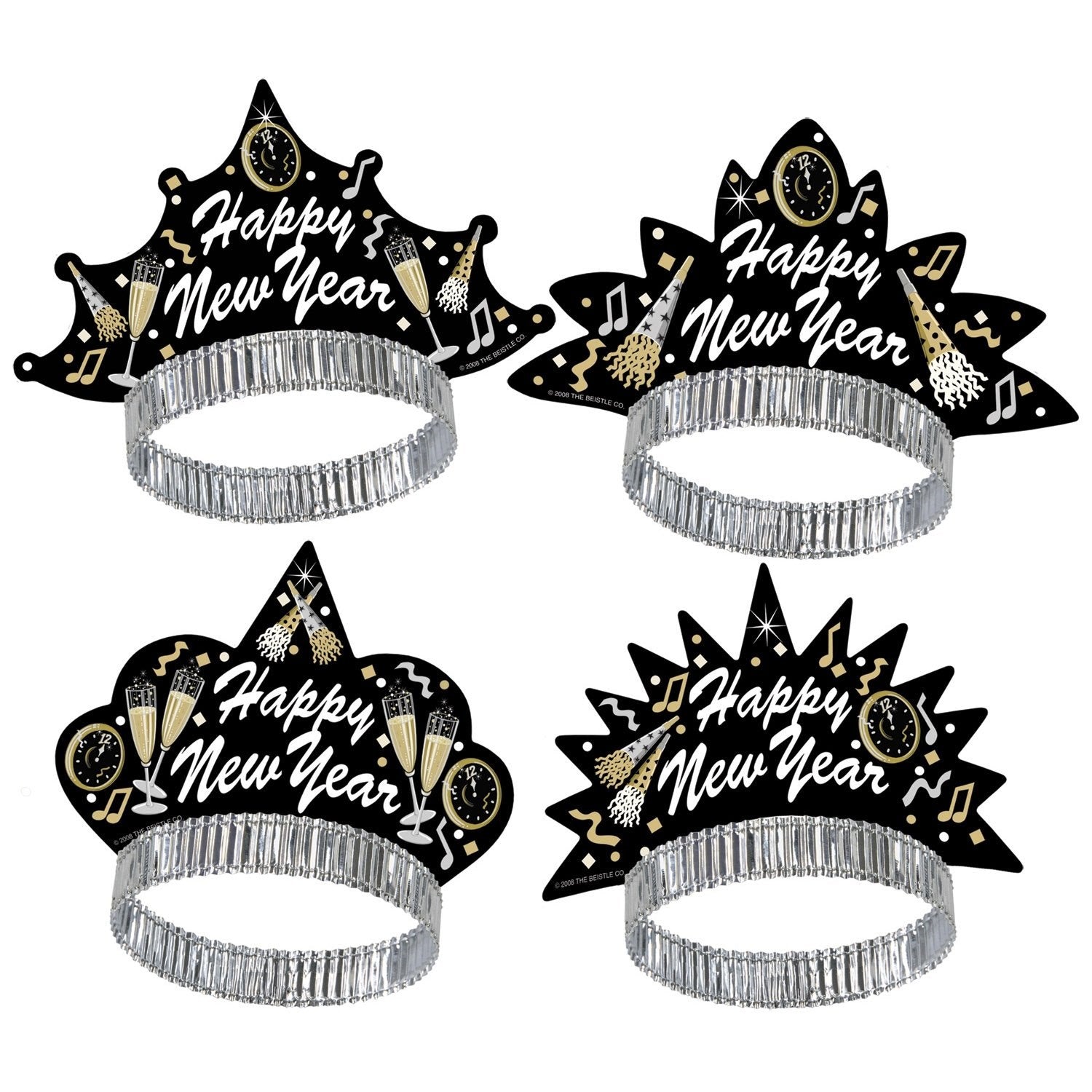 New Year Tymes Tiaras (Pack Of 50)