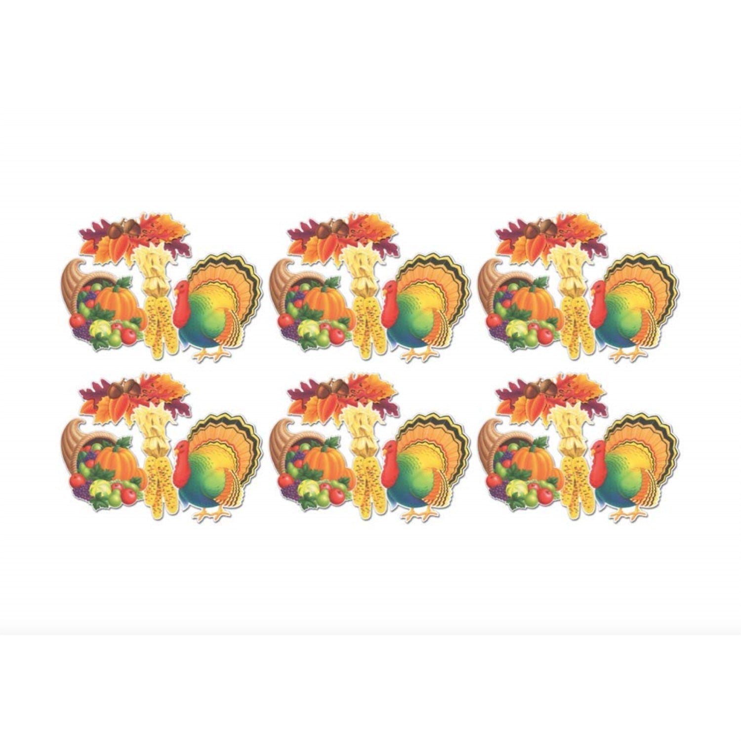 Thanksgiving Cutouts (Pack Of 24)