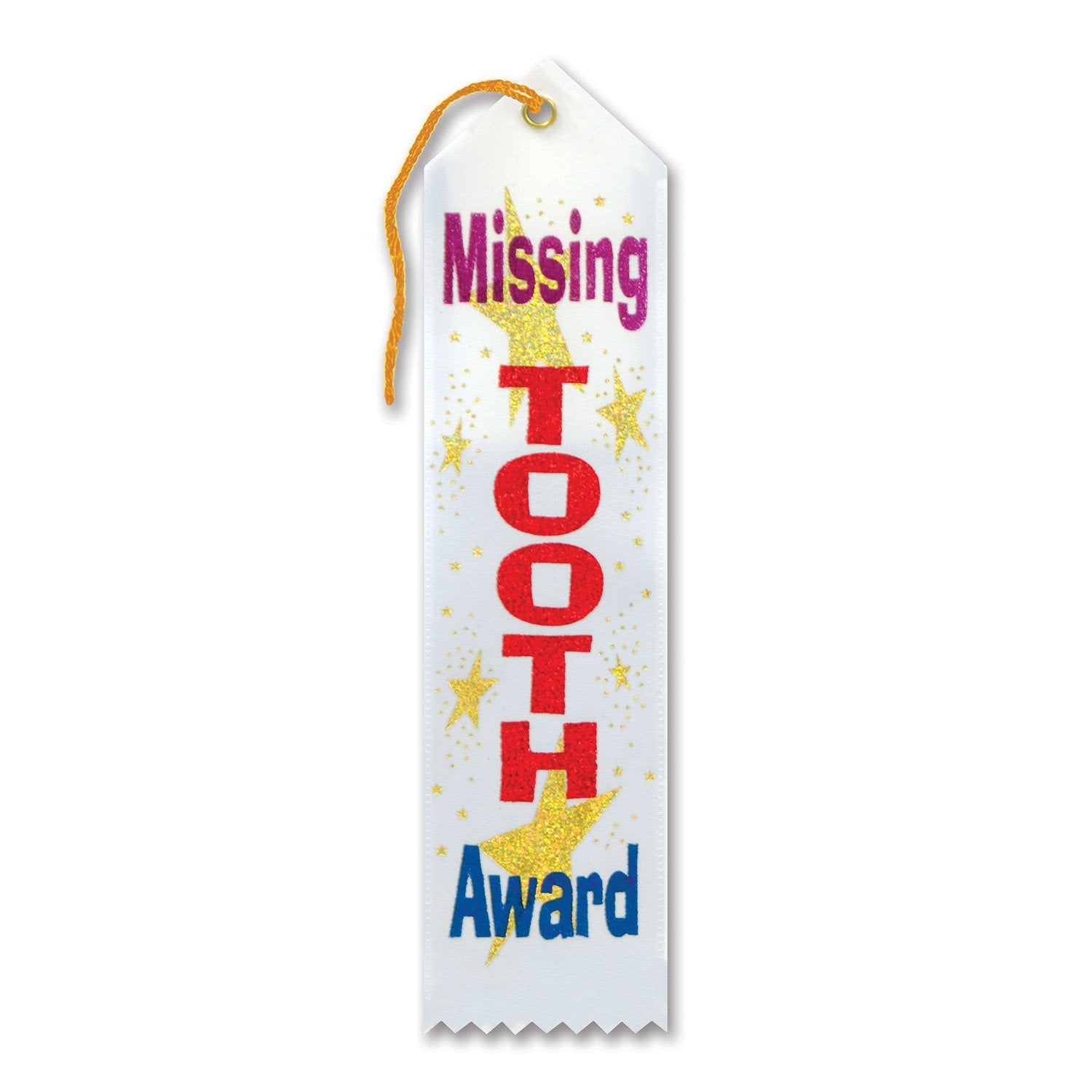 Missing Tooth Award Ribbon (Pack Of 6)
