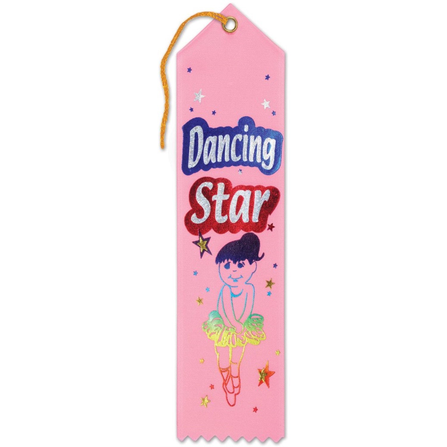Dancing Star Award Ribbon (Pack Of 6)