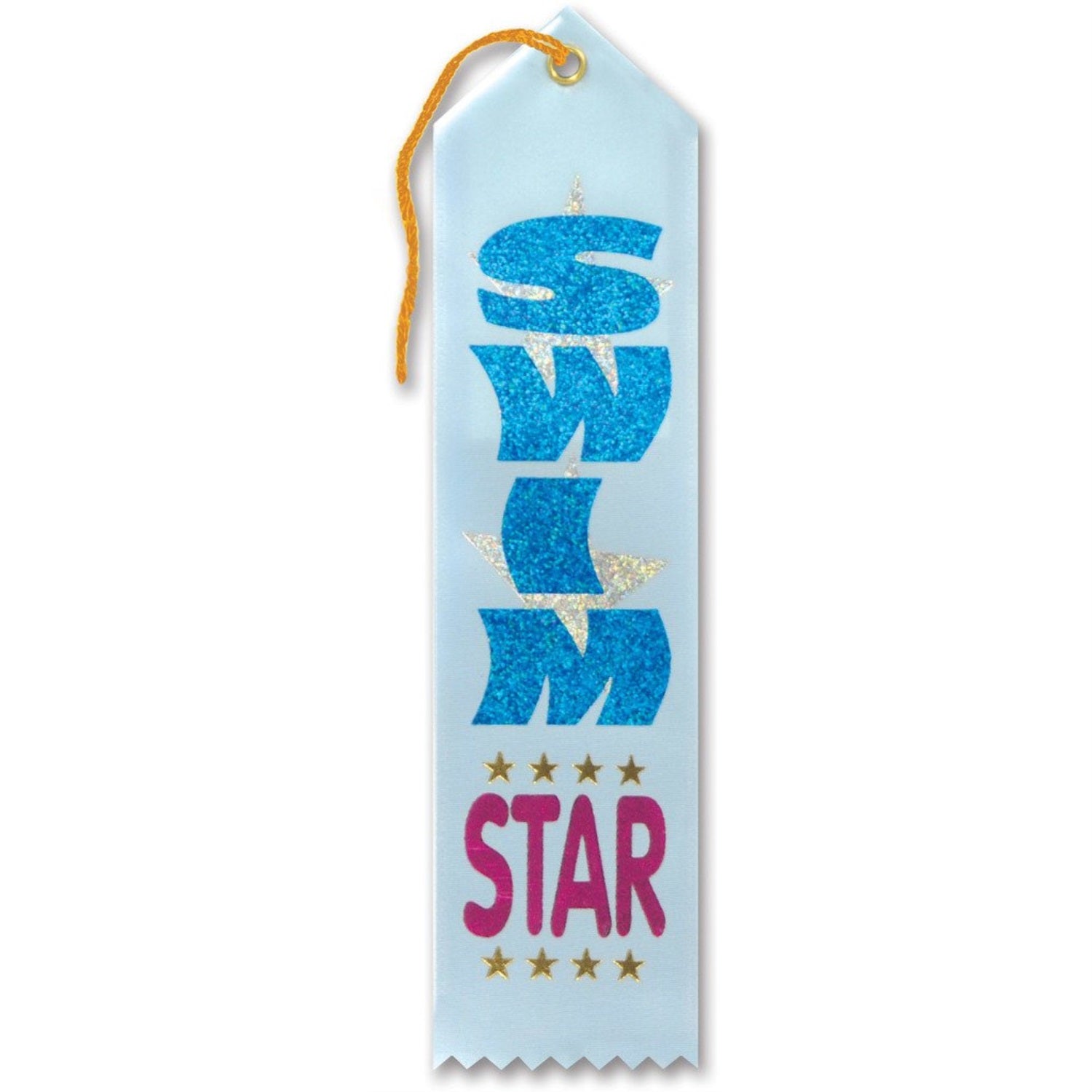 Swim Star Award Ribbon (Pack Of 6)