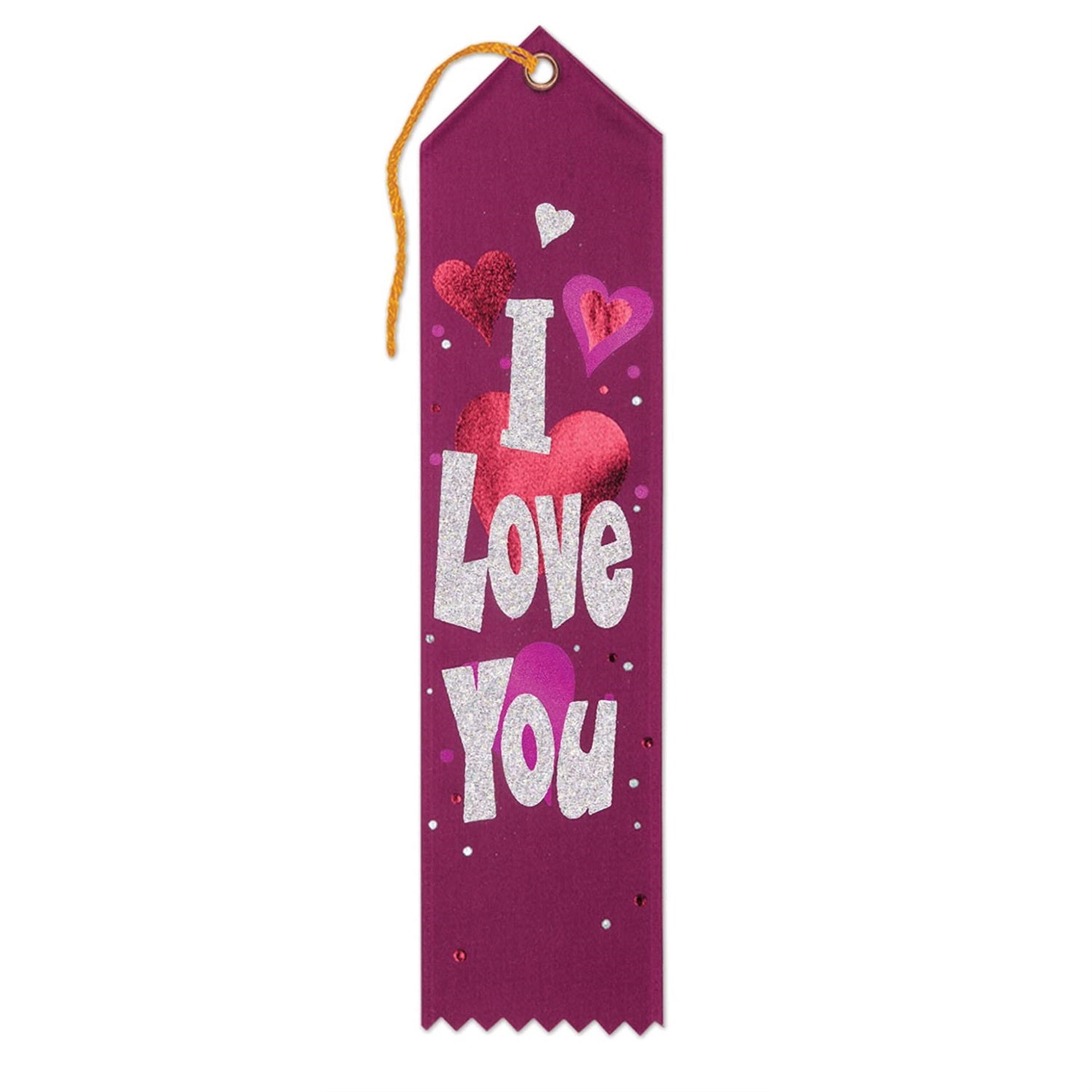 I Love You Award Ribbon (Pack Of 6)