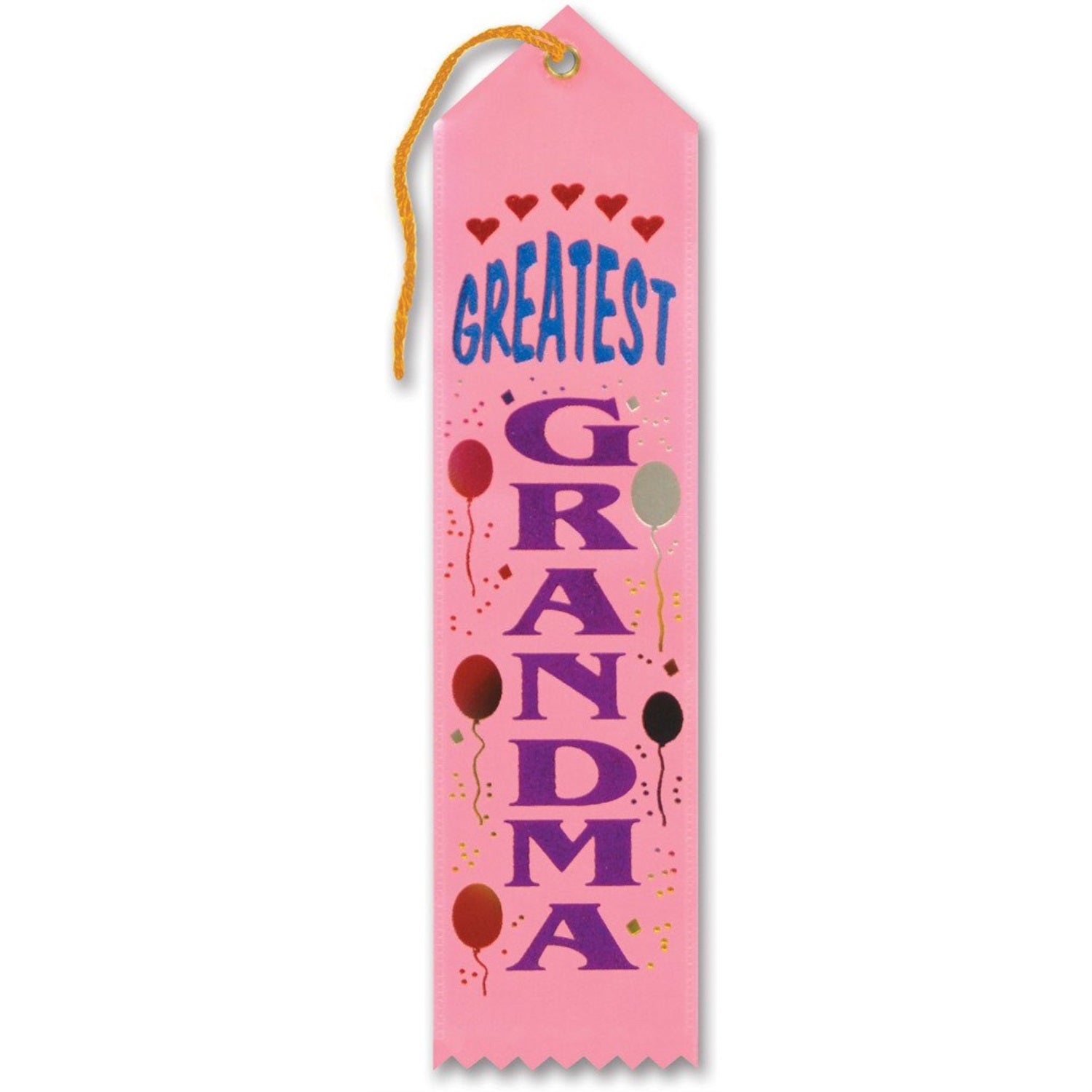 Greatest Grandma Award Ribbon (Pack Of 6)