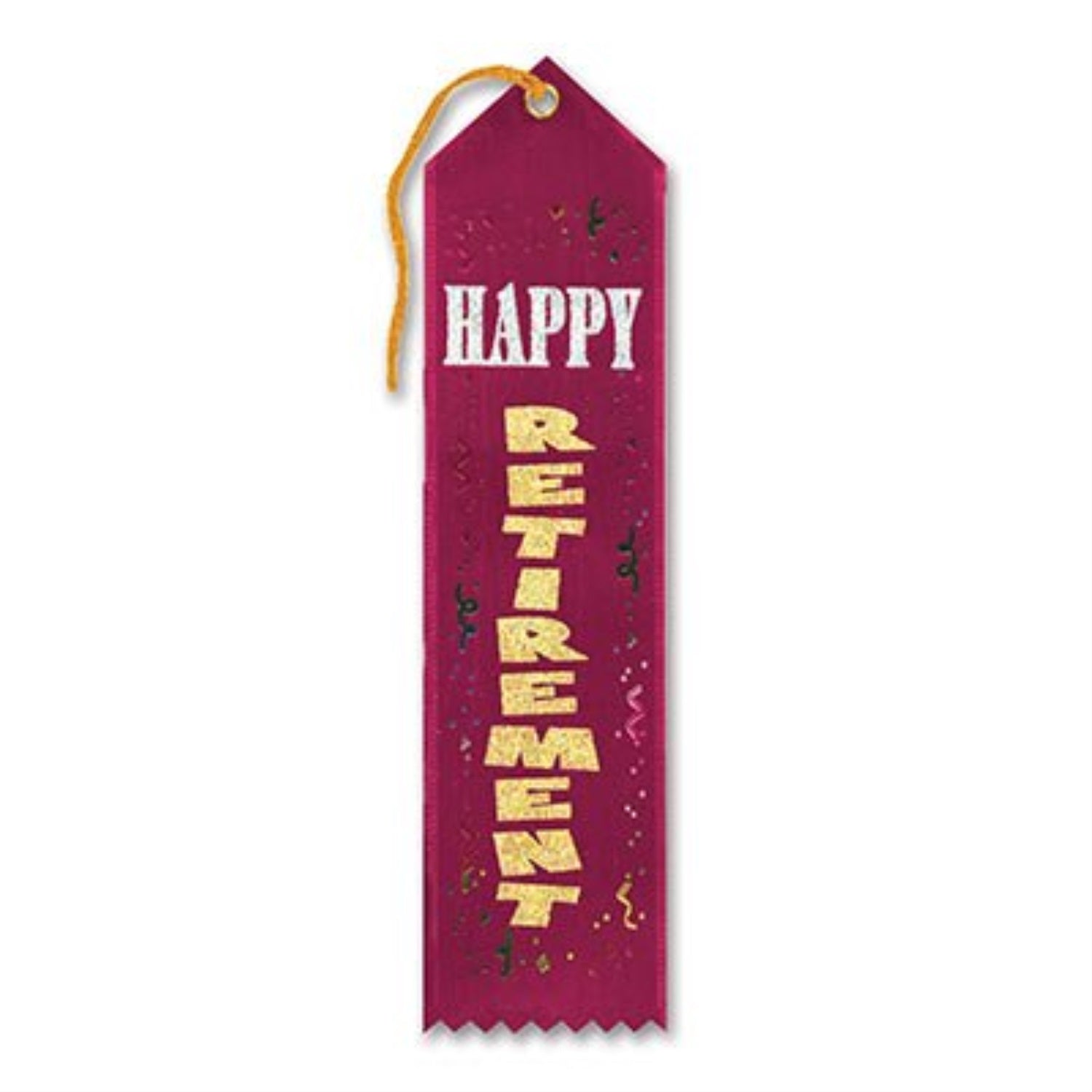 Happy Retirement Award Ribbon (Pack Of 6)
