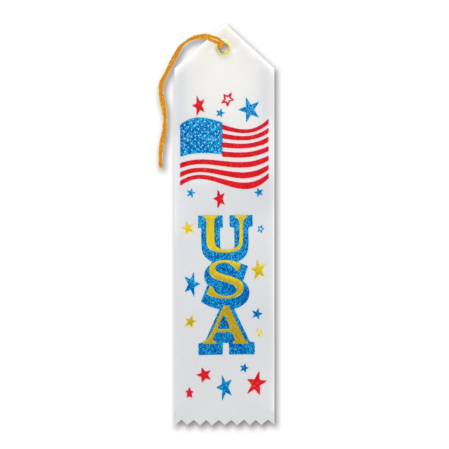 Usa Award Ribbon (Pack Of 6)