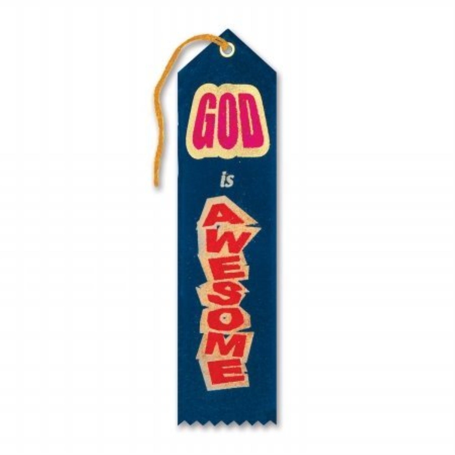 God Is Awesome Ribbon (Pack Of 6)