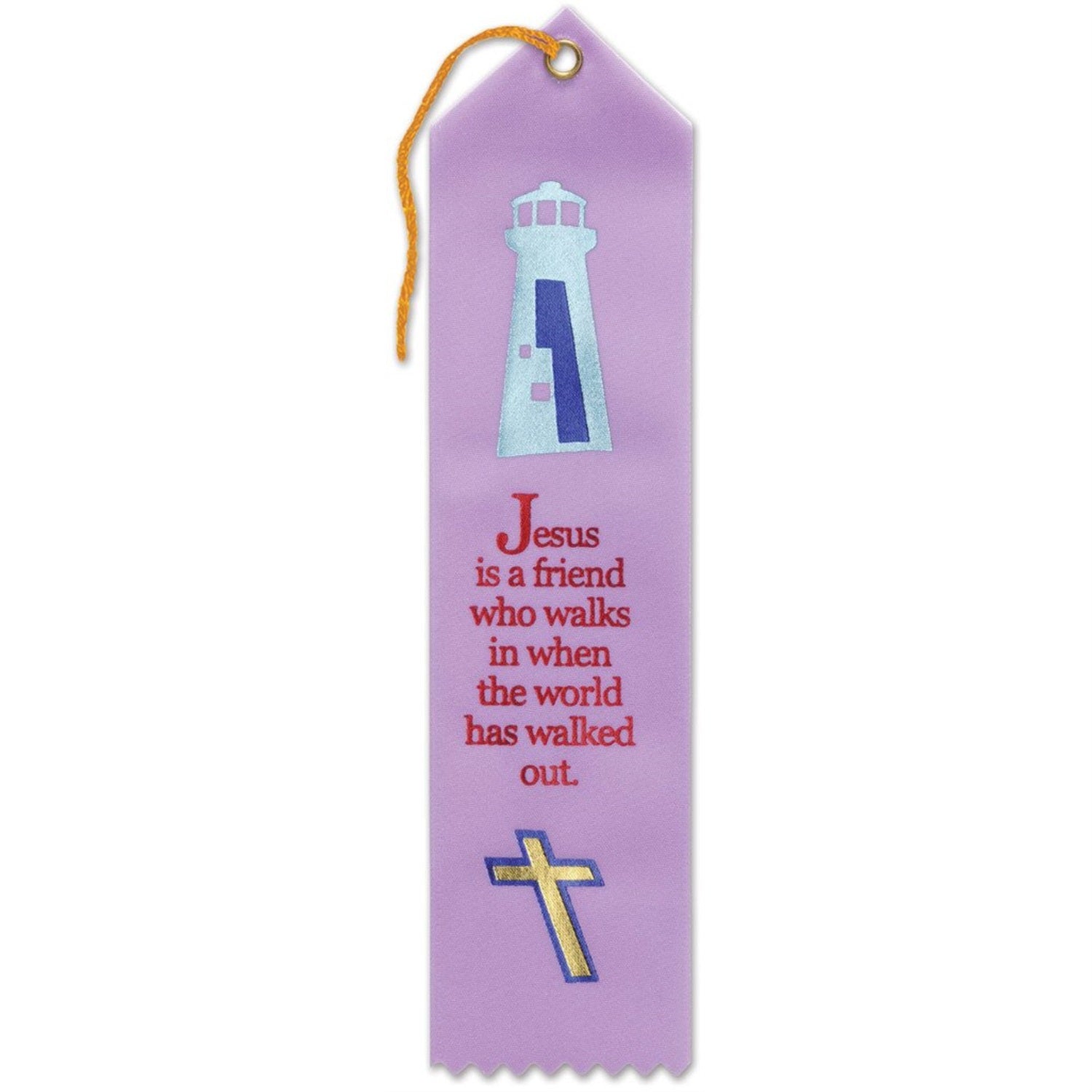 Jesus Is A Friend Ribbon (Pack Of 6)