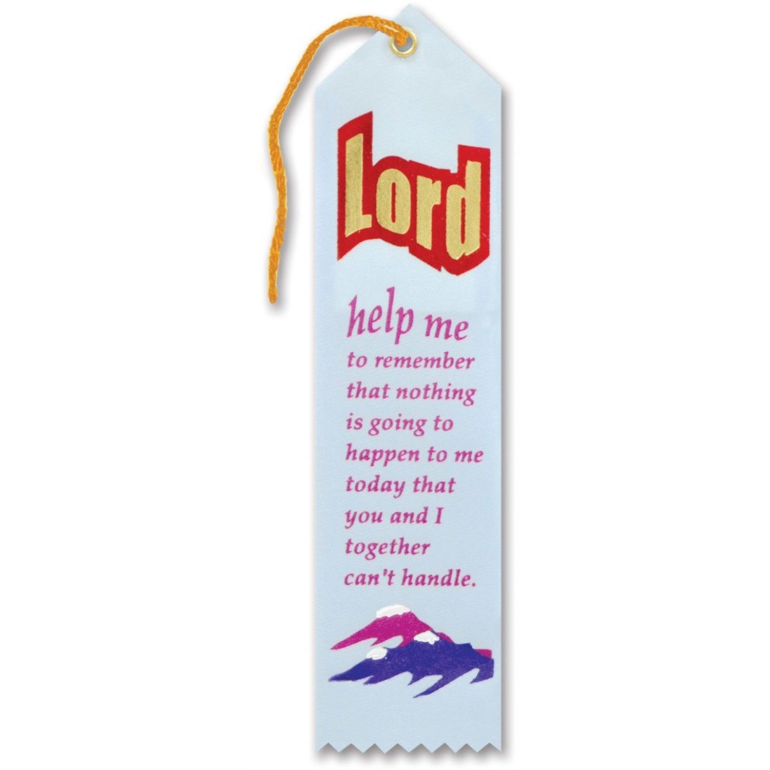 Lord Help Me To Remember Ribbon (Pack Of 6)