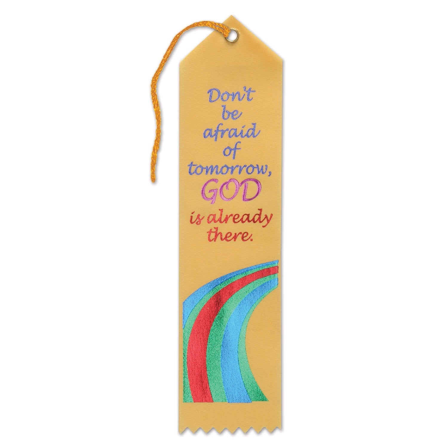 Don'T Be Afraid Of Tomorrow Ribbon (Pack Of 6)