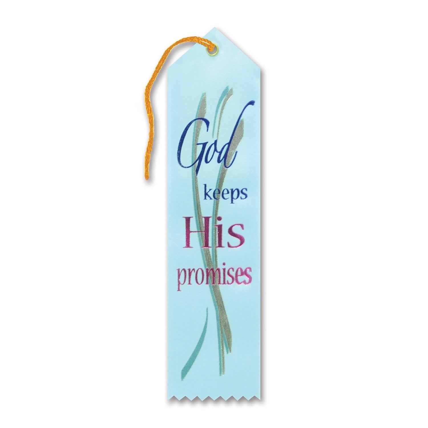 God Keeps His Promises Ribbon (Pack Of 6)