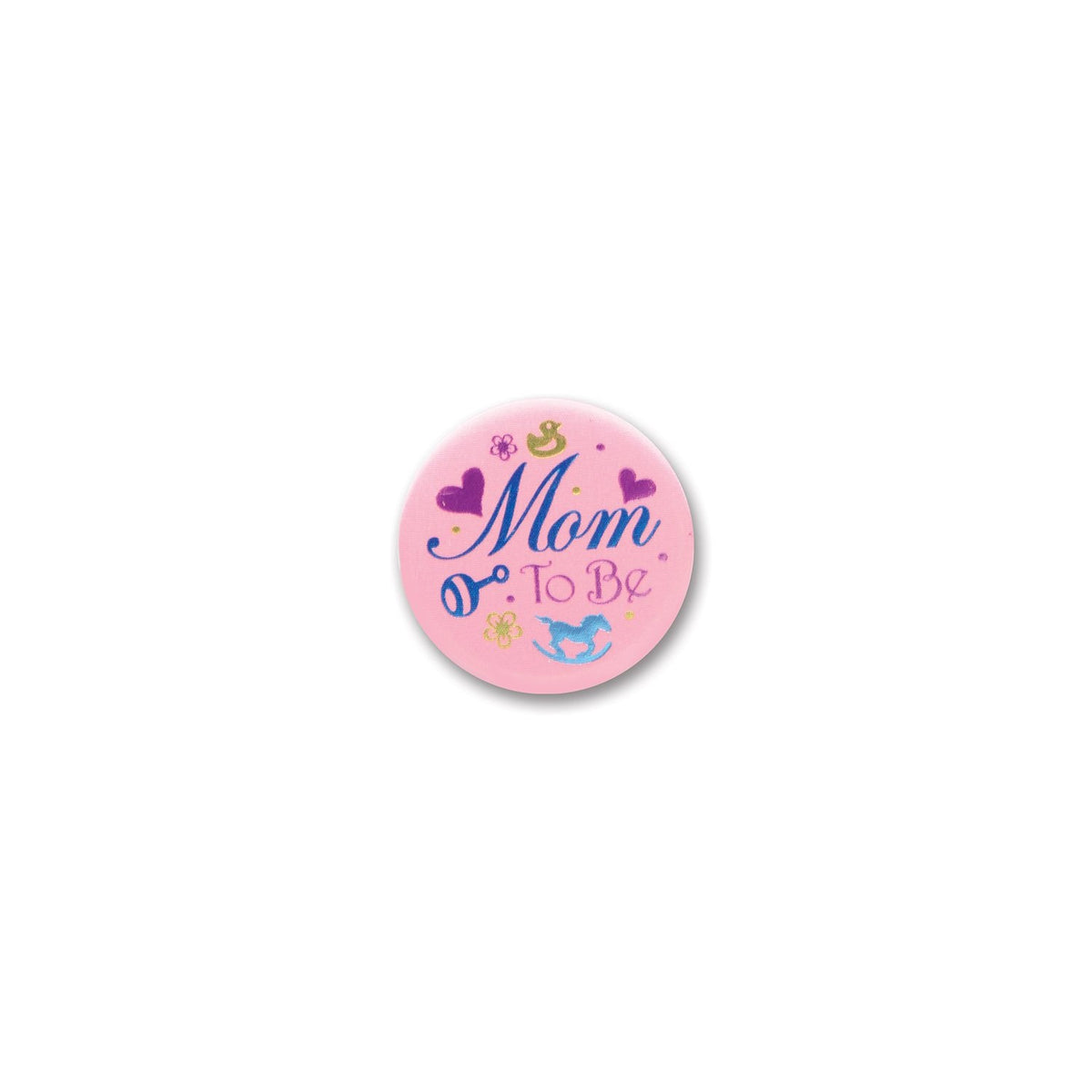 Mom To Be Satin Button (Pack Of 6)