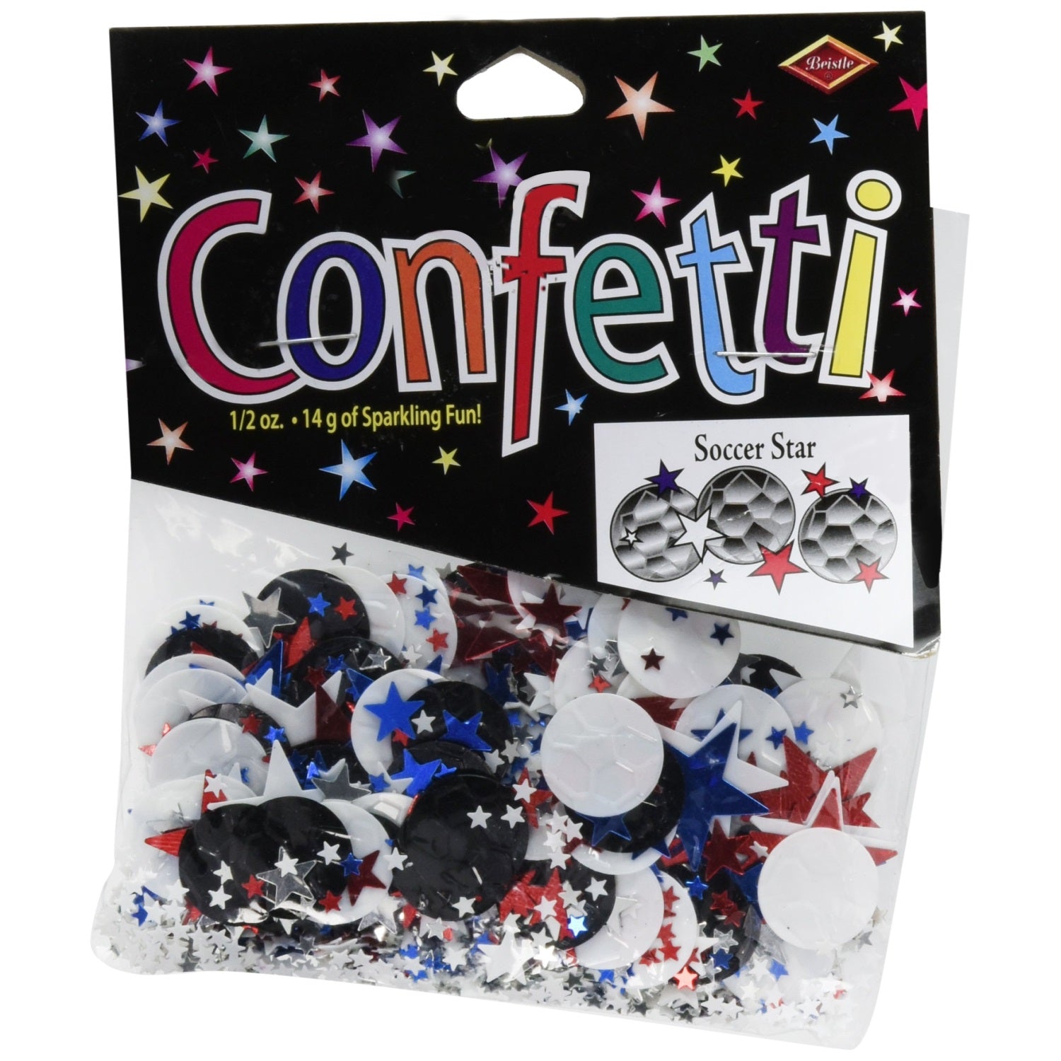 Soccer Star Confetti (Pack Of 6)