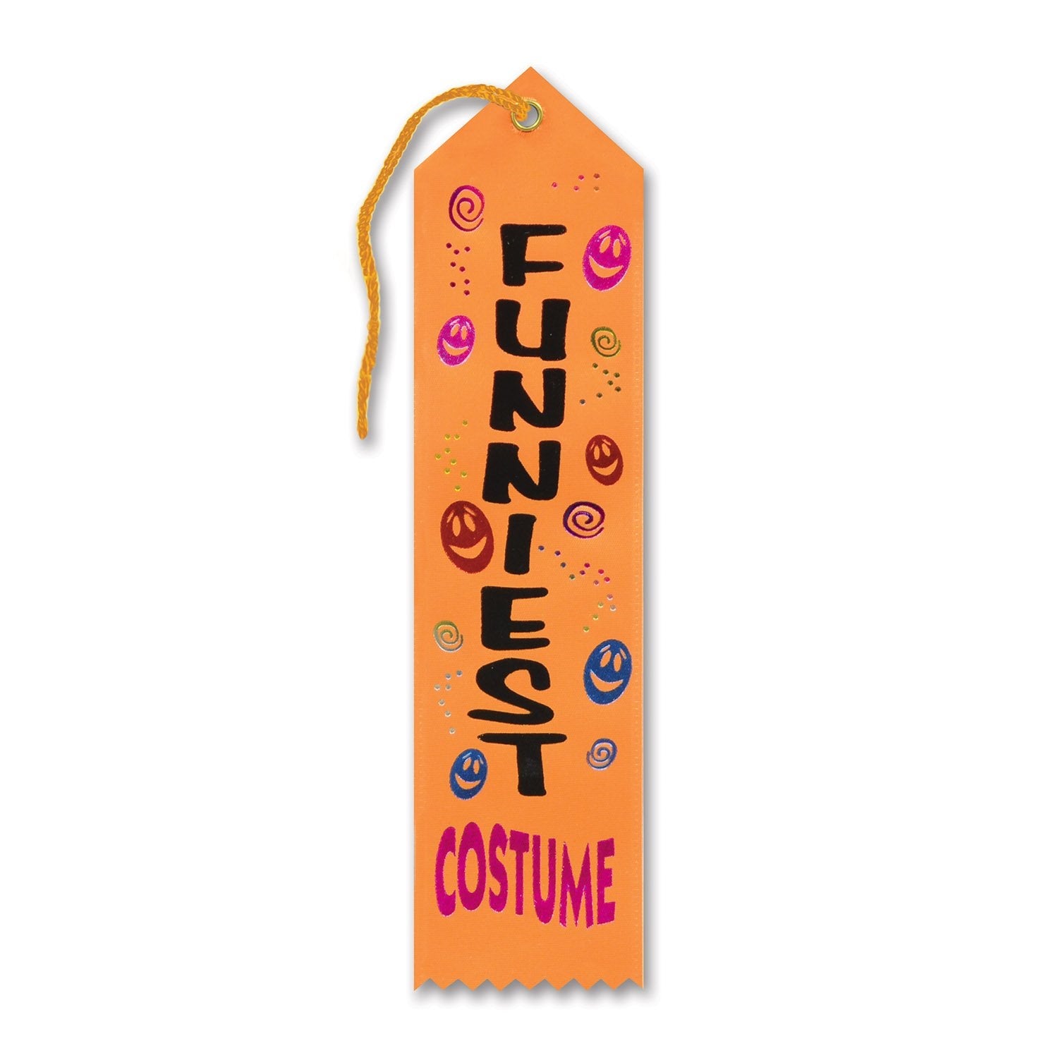 Funniest Costume Award Ribbon (Pack Of 6)