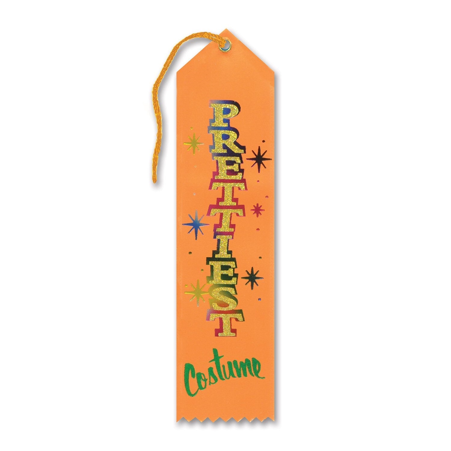 Prettiest Costume Award Ribbon (Pack Of 6)