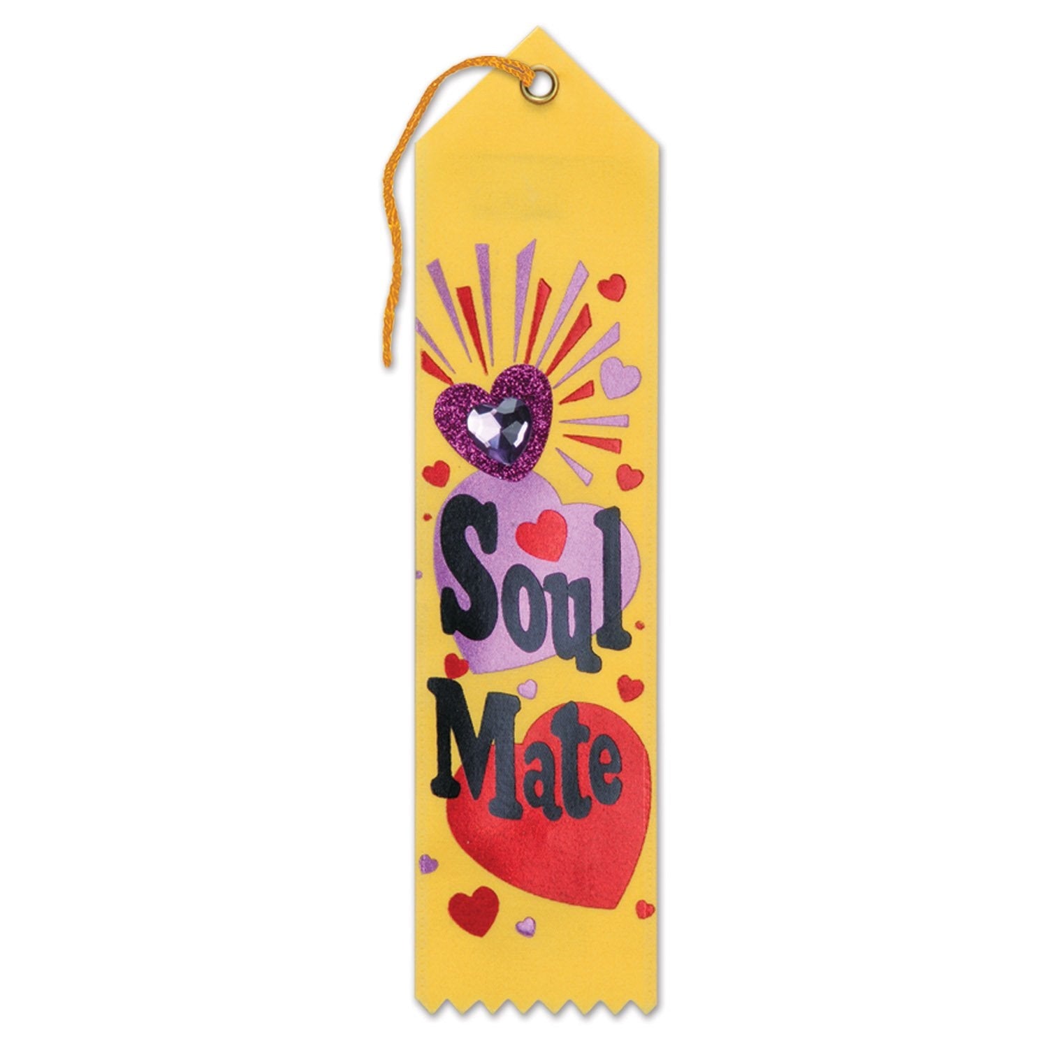 Soul Mate Jeweled Ribbon (Pack Of 6)