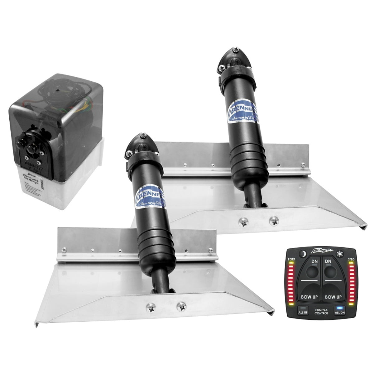 Bennett 12X9 Trimtabs With One Box Indication